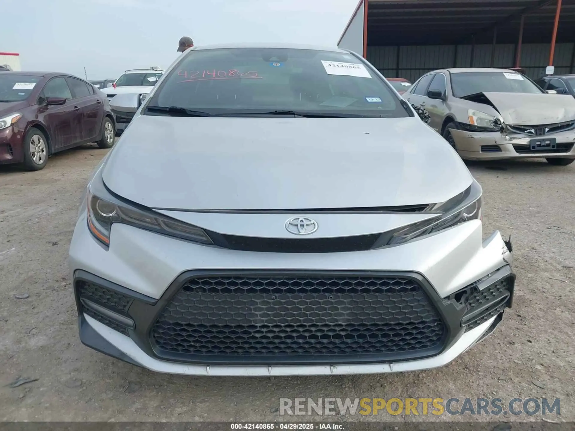 12 fotografías del automóvil dañado JTDS4MCE3N3504169 TOYOTA COROLLA 2022