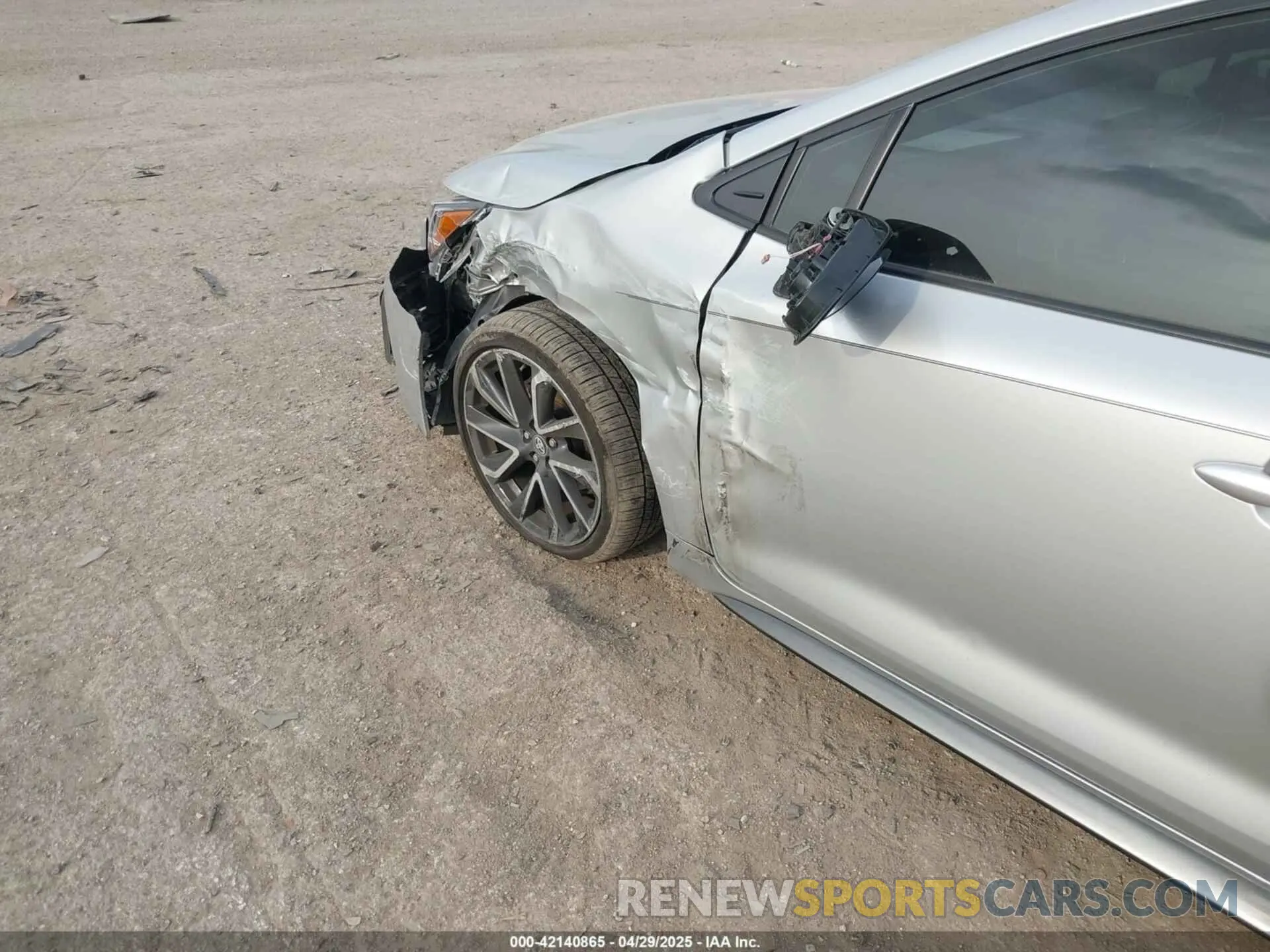 6 fotografías del automóvil dañado JTDS4MCE3N3504169 TOYOTA COROLLA 2022