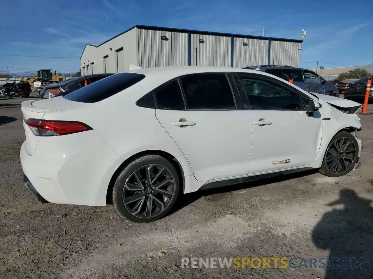 3 fotografías del automóvil dañado JTDS4MCE3N3506522 TOYOTA COROLLA 2022