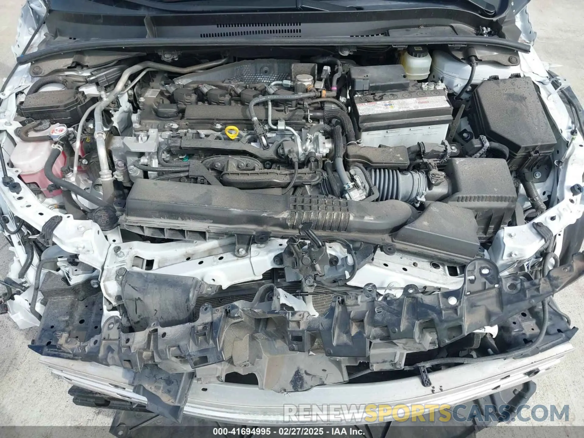 10 fotografías del automóvil dañado JTDS4MCE3N3507251 TOYOTA COROLLA 2022