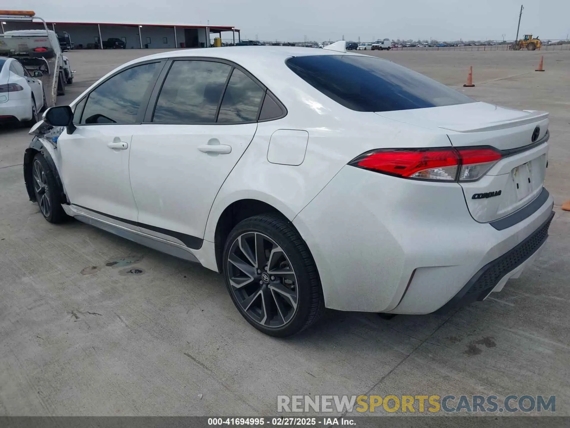3 fotografías del automóvil dañado JTDS4MCE3N3507251 TOYOTA COROLLA 2022