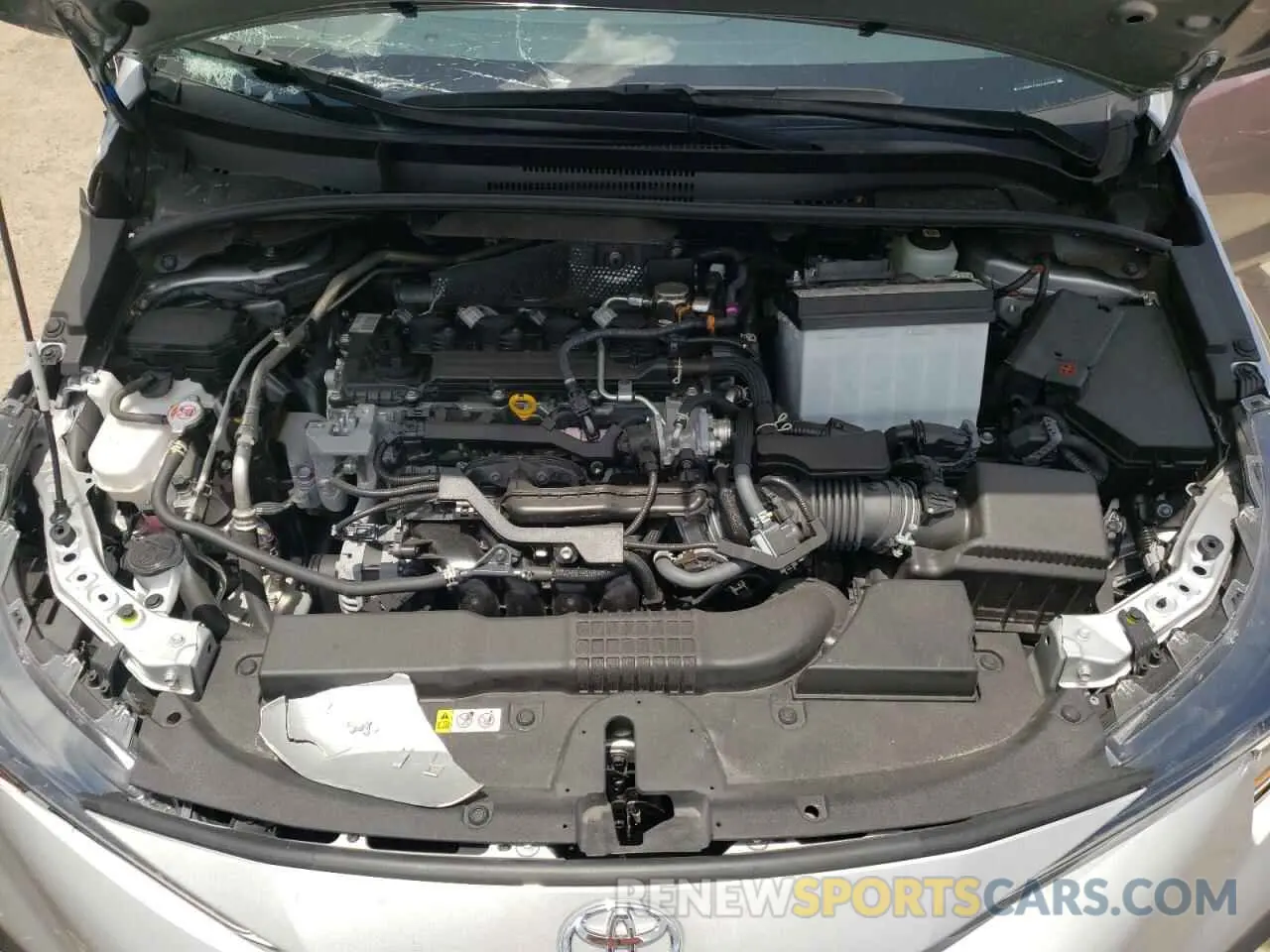 7 fotografías del automóvil dañado JTDS4MCE3NJ082383 TOYOTA COROLLA 2022