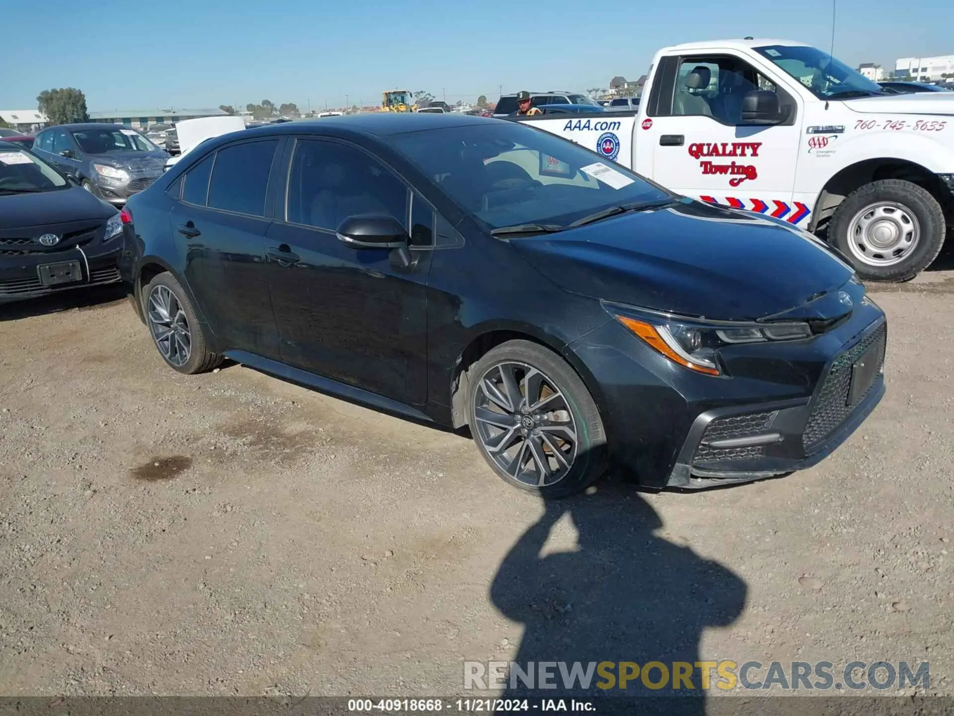 1 fotografías del automóvil dañado JTDS4MCE3NJ087759 TOYOTA COROLLA 2022