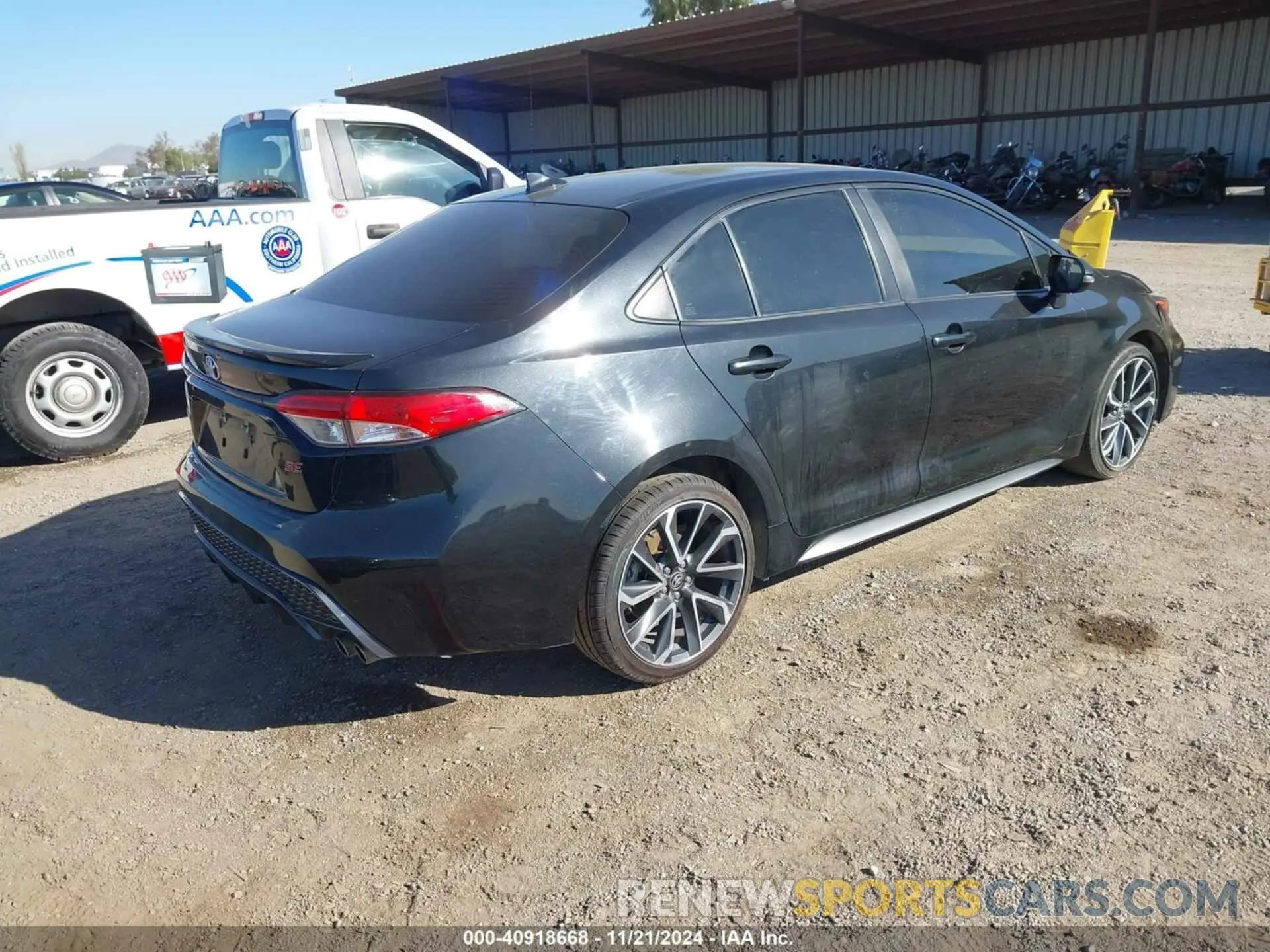 4 fotografías del automóvil dañado JTDS4MCE3NJ087759 TOYOTA COROLLA 2022