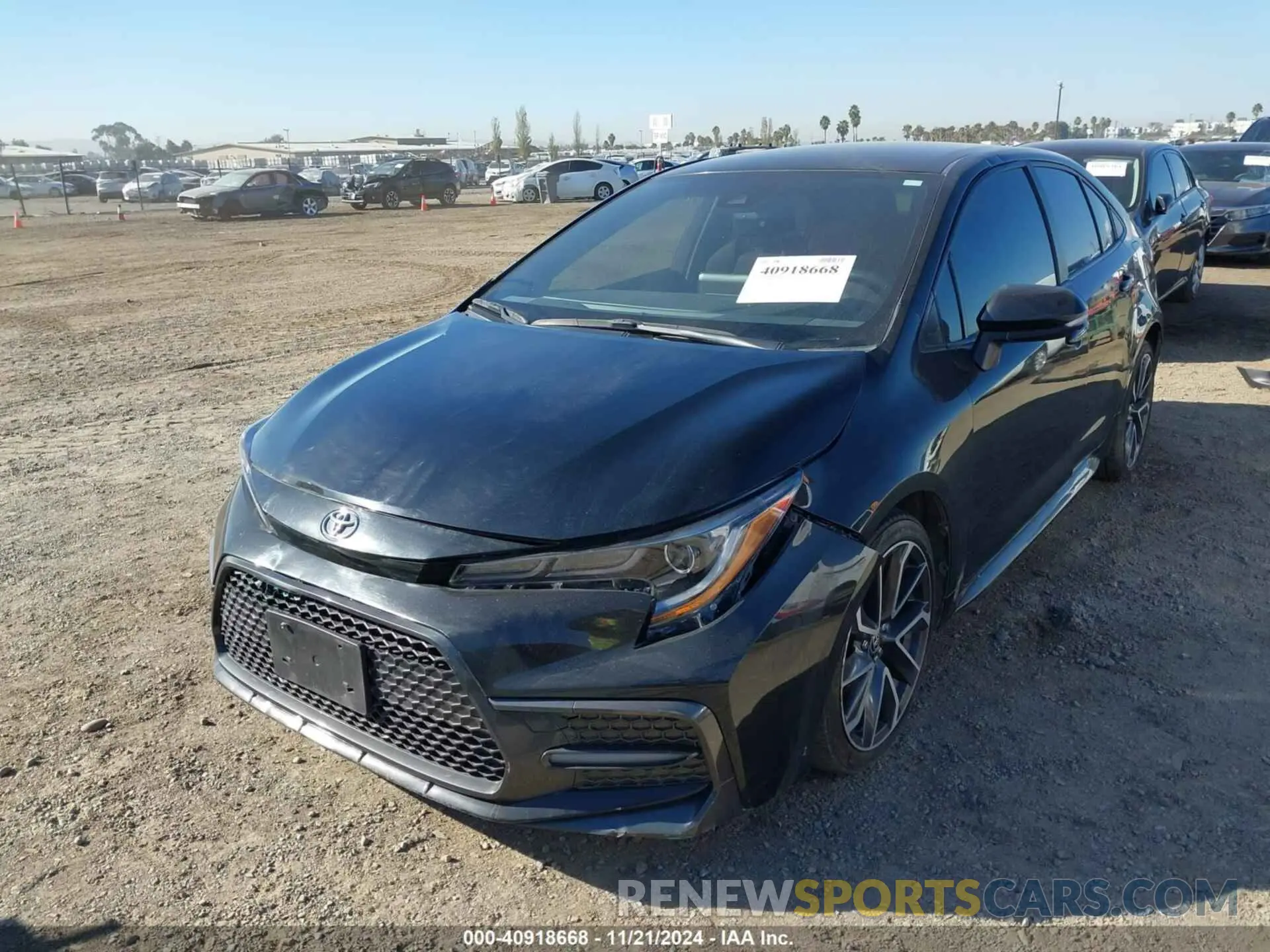 6 fotografías del automóvil dañado JTDS4MCE3NJ087759 TOYOTA COROLLA 2022