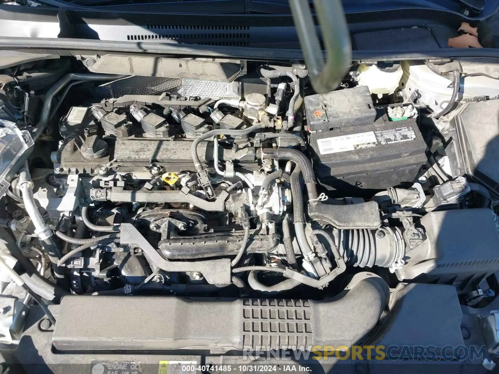 10 fotografías del automóvil dañado JTDS4MCE3NJ089575 TOYOTA COROLLA 2022