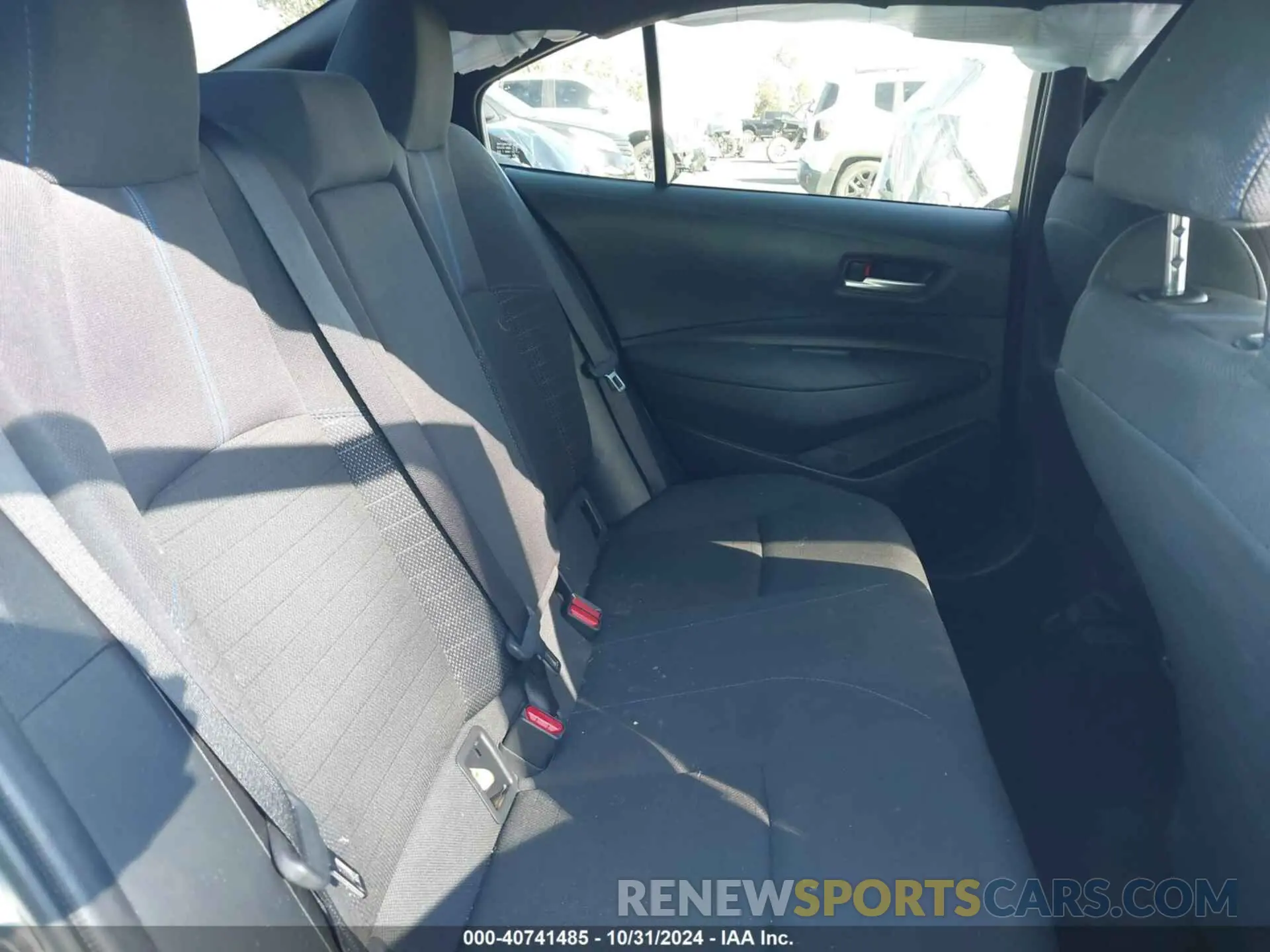 8 fotografías del automóvil dañado JTDS4MCE3NJ089575 TOYOTA COROLLA 2022