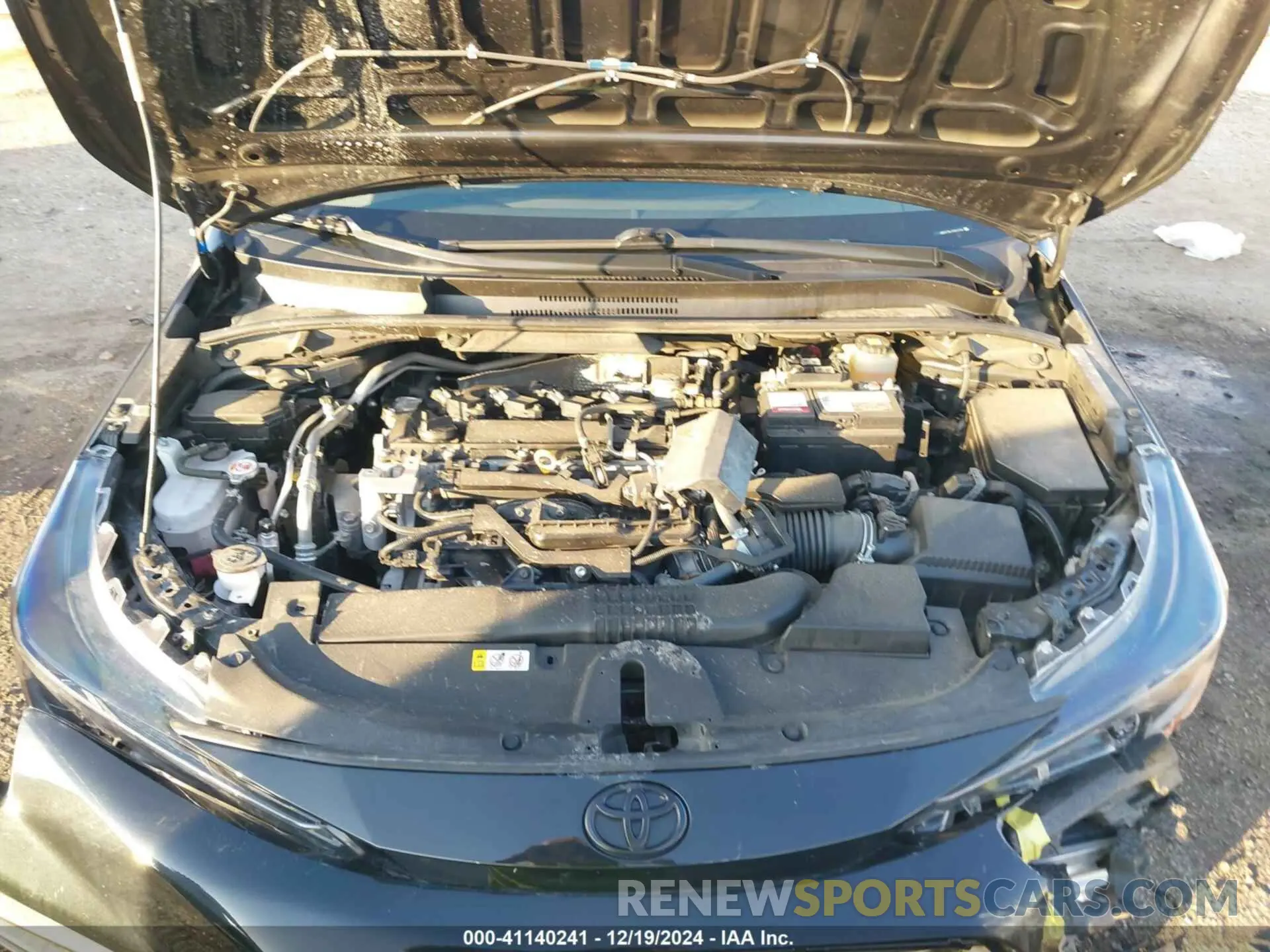 10 fotografías del automóvil dañado JTDS4MCE3NJ092279 TOYOTA COROLLA 2022
