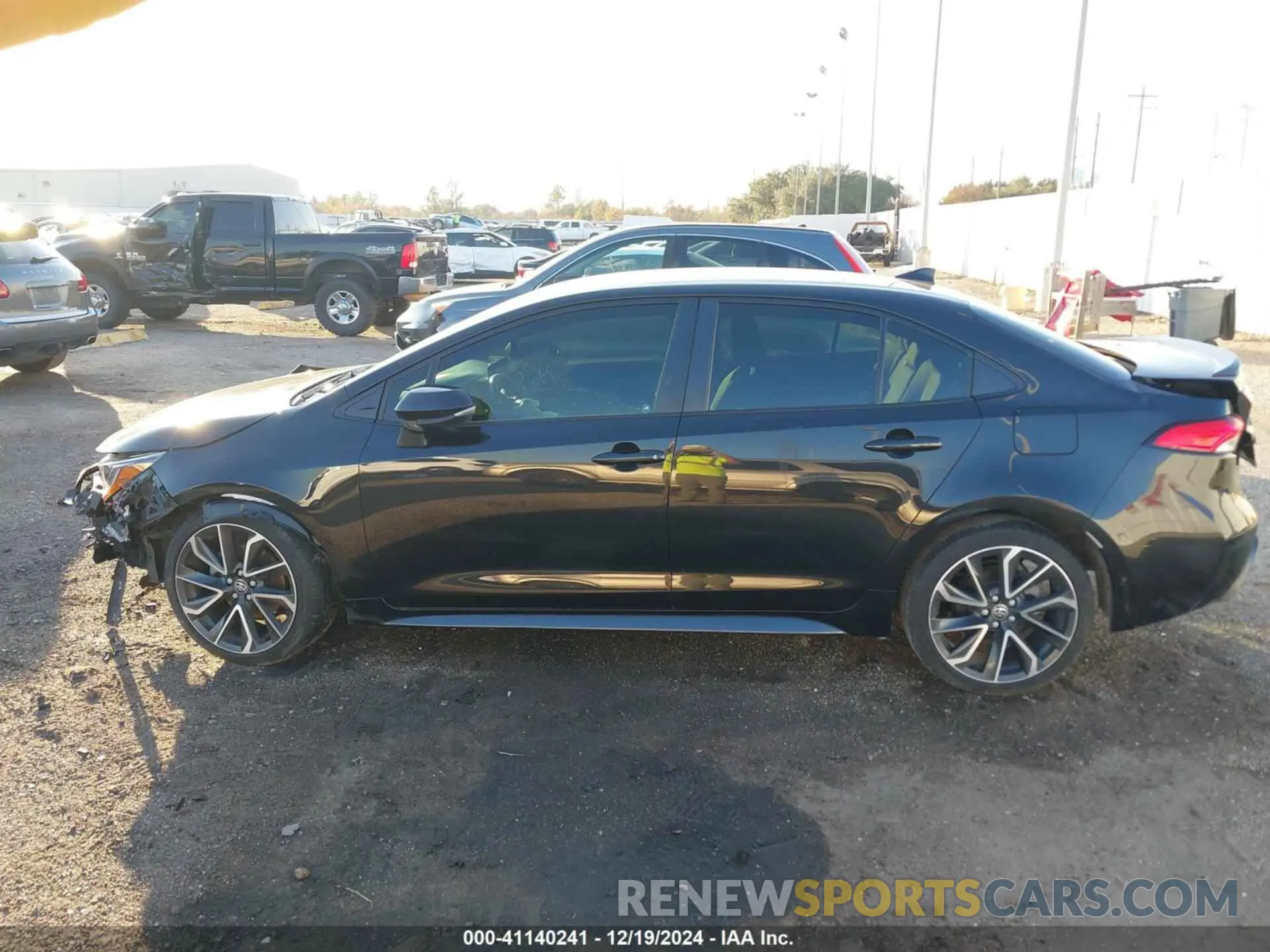 15 fotografías del automóvil dañado JTDS4MCE3NJ092279 TOYOTA COROLLA 2022