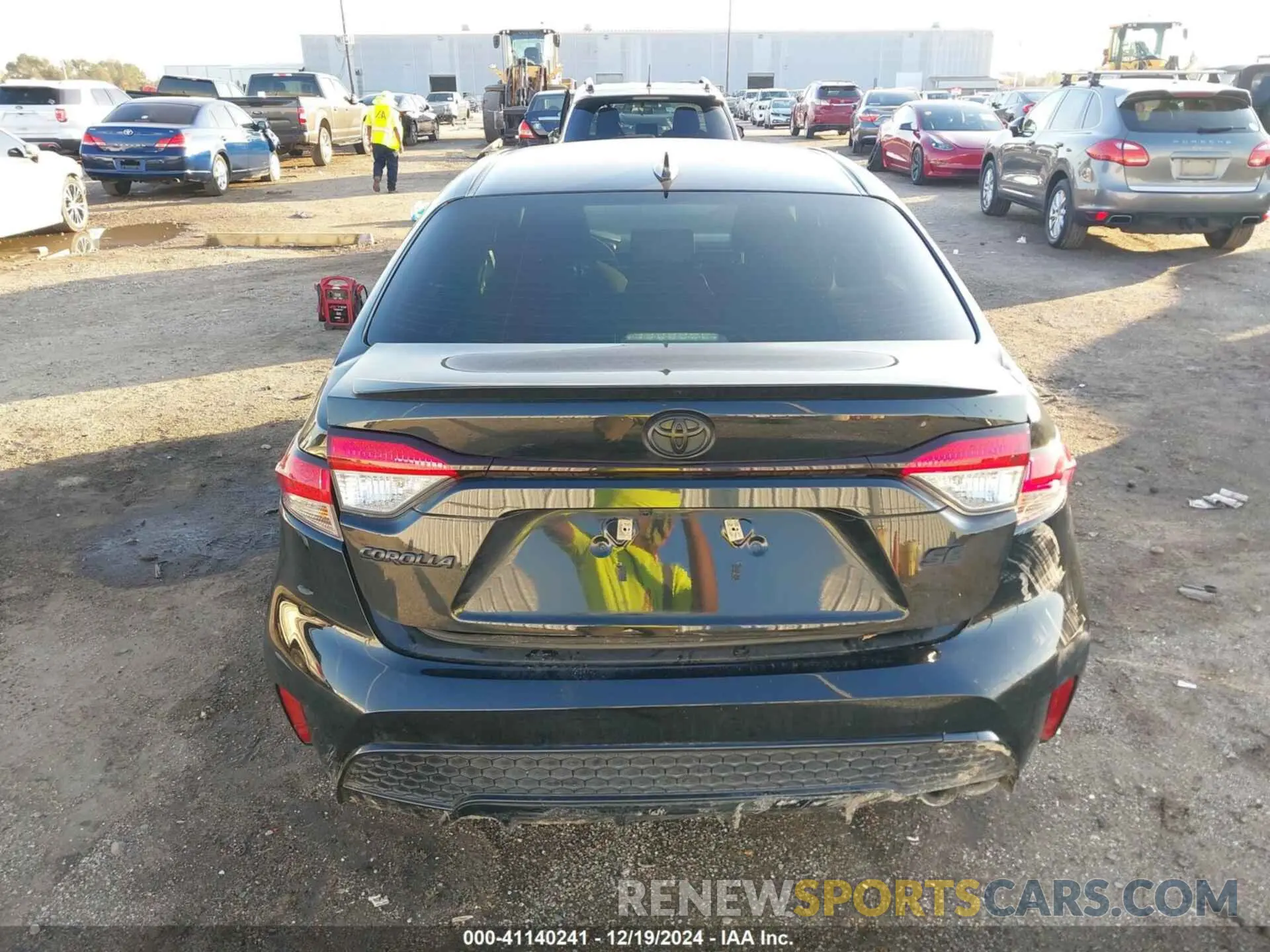 17 fotografías del automóvil dañado JTDS4MCE3NJ092279 TOYOTA COROLLA 2022