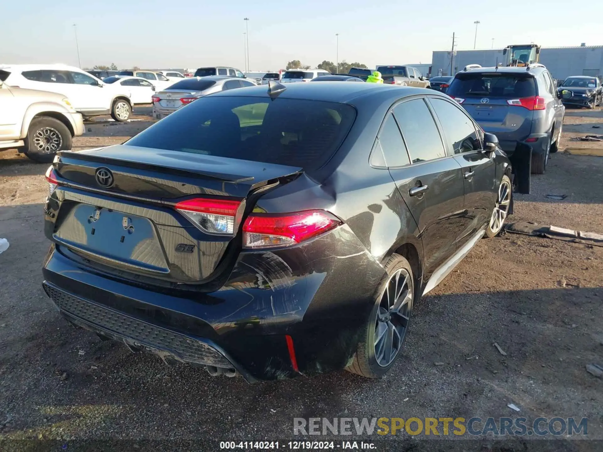 4 fotografías del automóvil dañado JTDS4MCE3NJ092279 TOYOTA COROLLA 2022