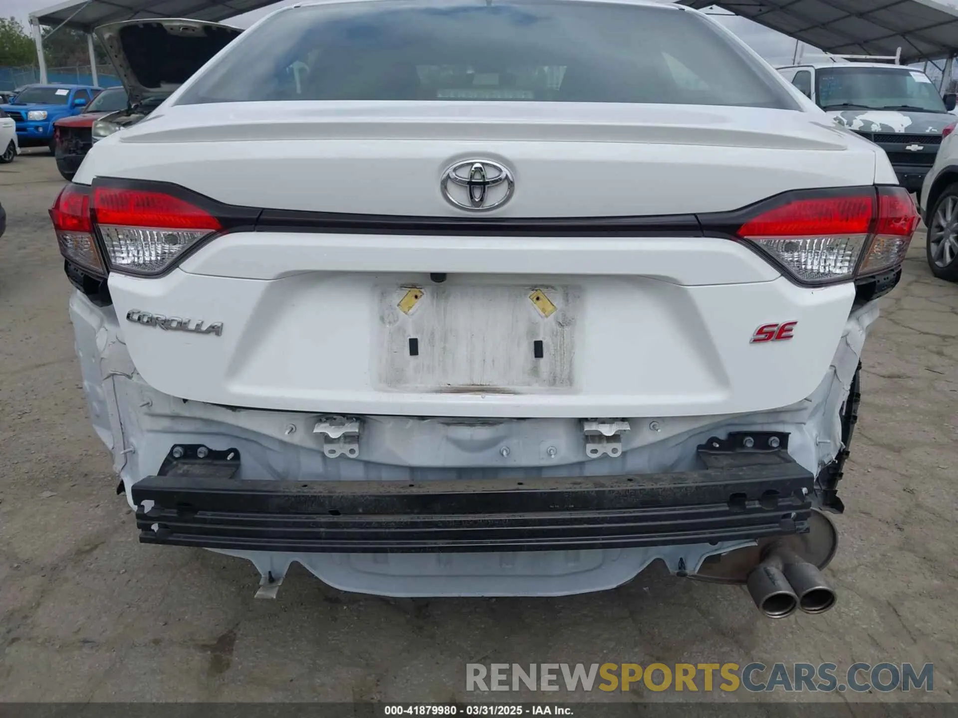 6 fotografías del automóvil dañado JTDS4MCE4N3502754 TOYOTA COROLLA 2022