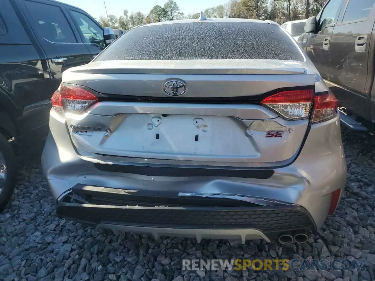 6 fotografías del automóvil dañado JTDS4MCE4NJ088709 TOYOTA COROLLA 2022