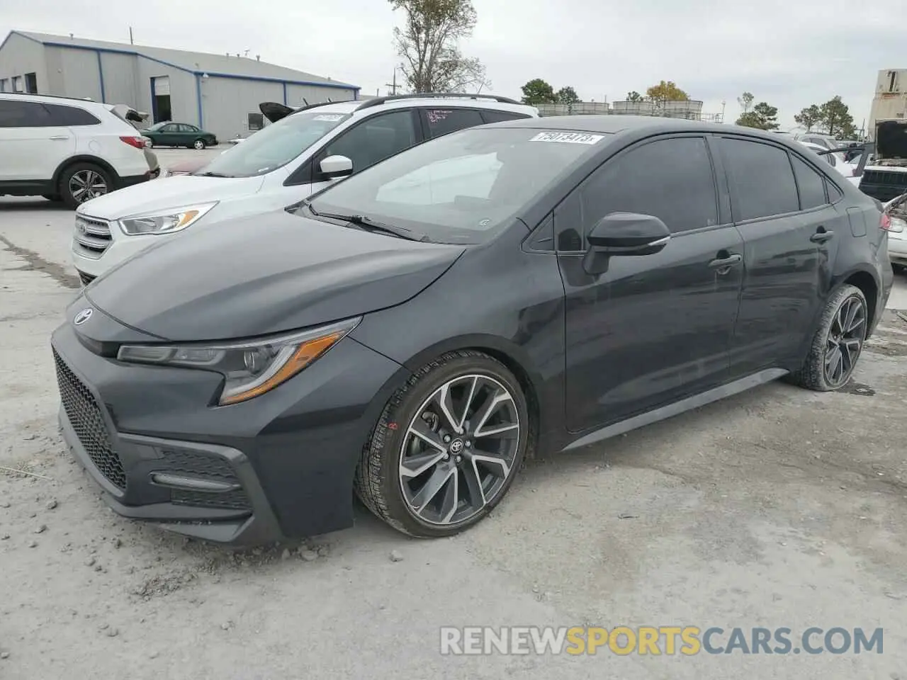 1 fotografías del automóvil dañado JTDS4MCE4NJ093425 TOYOTA COROLLA 2022