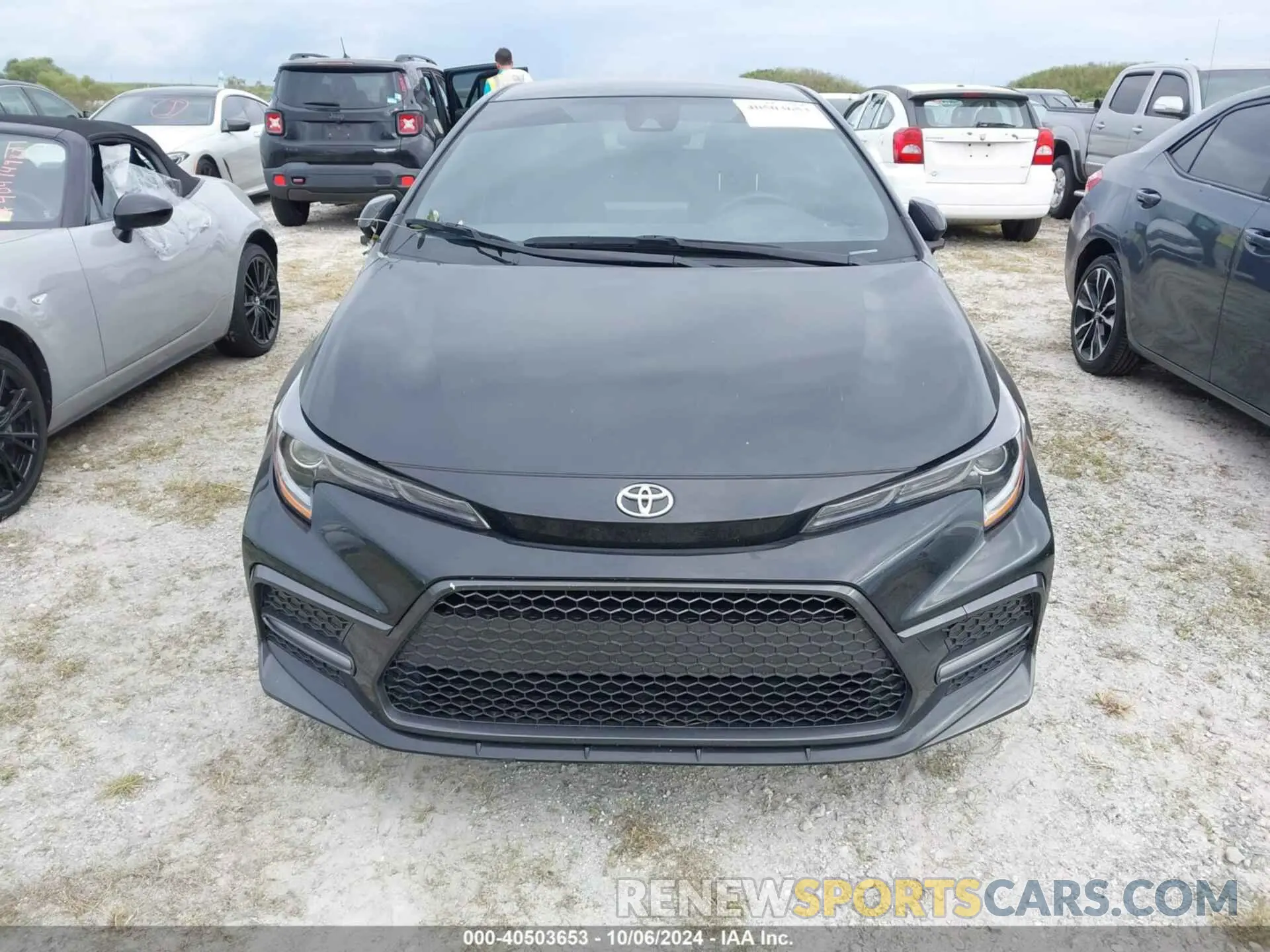 12 fotografías del automóvil dañado JTDS4MCE4NJ095580 TOYOTA COROLLA 2022