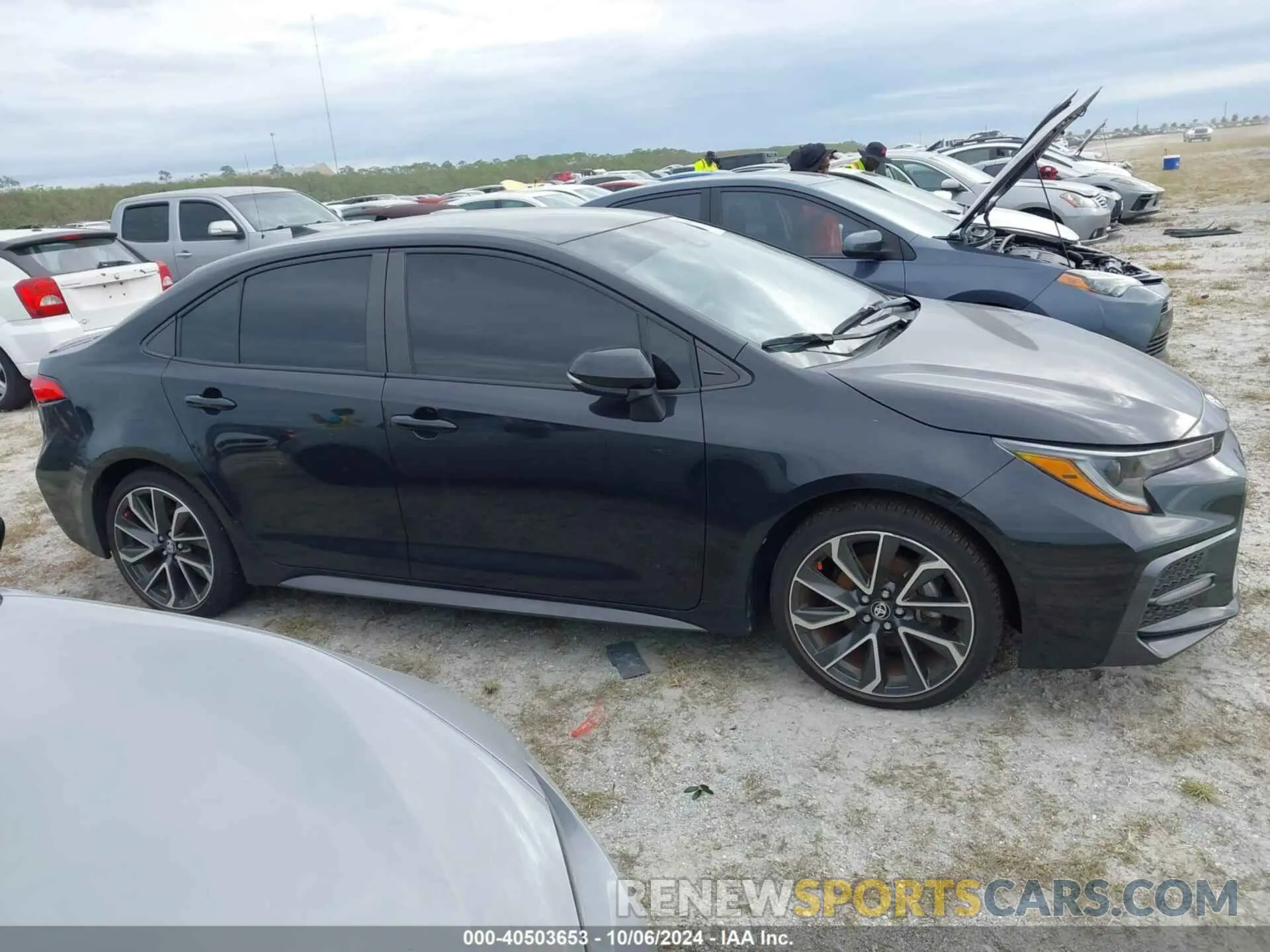 13 fotografías del automóvil dañado JTDS4MCE4NJ095580 TOYOTA COROLLA 2022