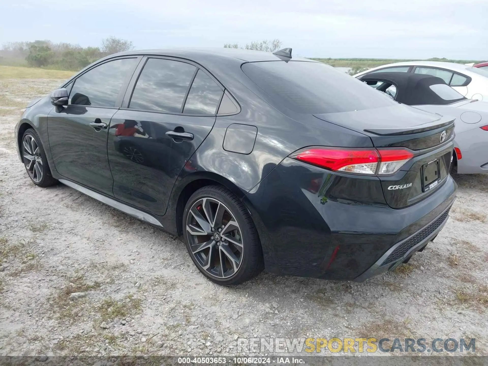 3 fotografías del automóvil dañado JTDS4MCE4NJ095580 TOYOTA COROLLA 2022