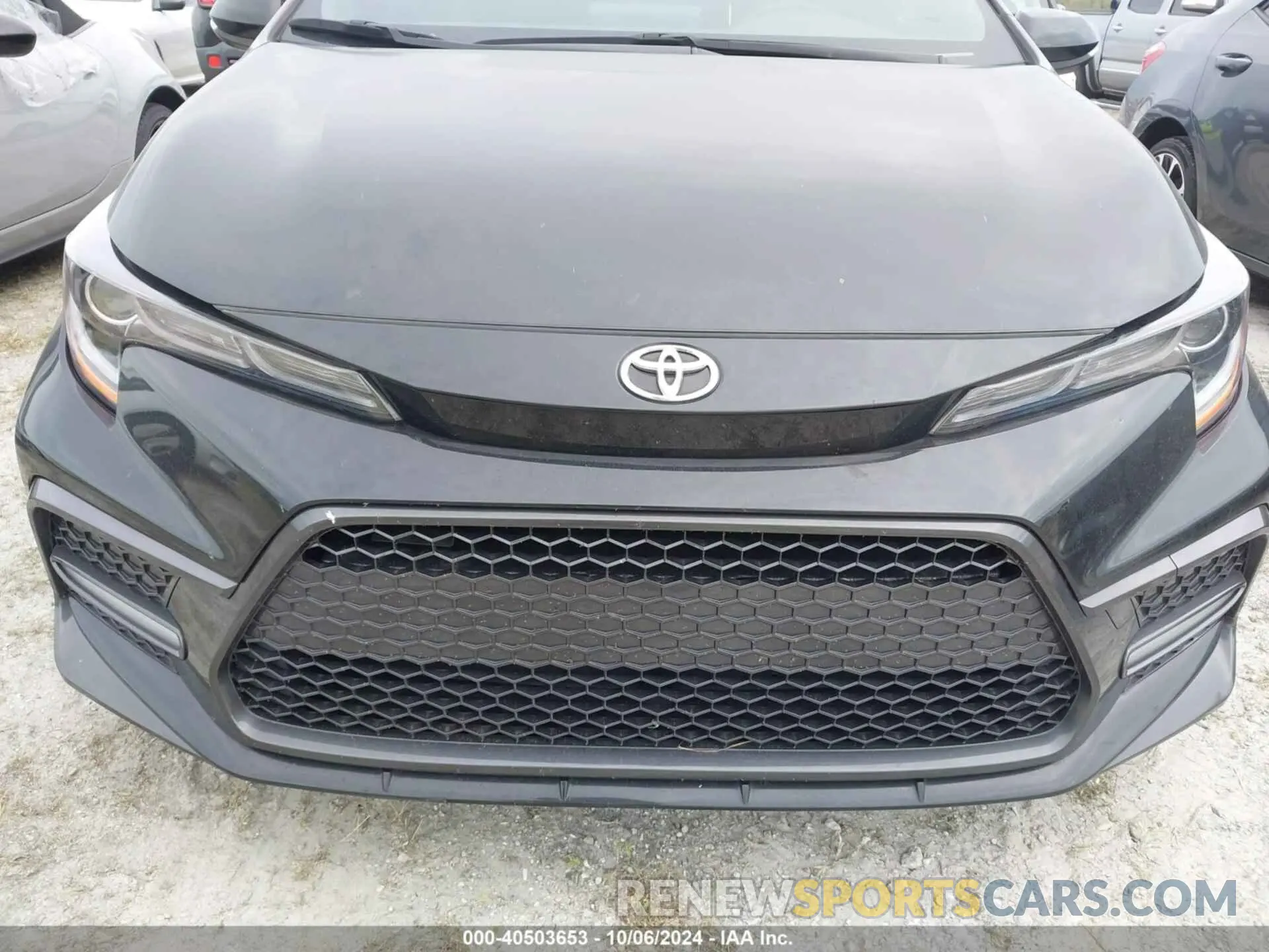 6 fotografías del automóvil dañado JTDS4MCE4NJ095580 TOYOTA COROLLA 2022