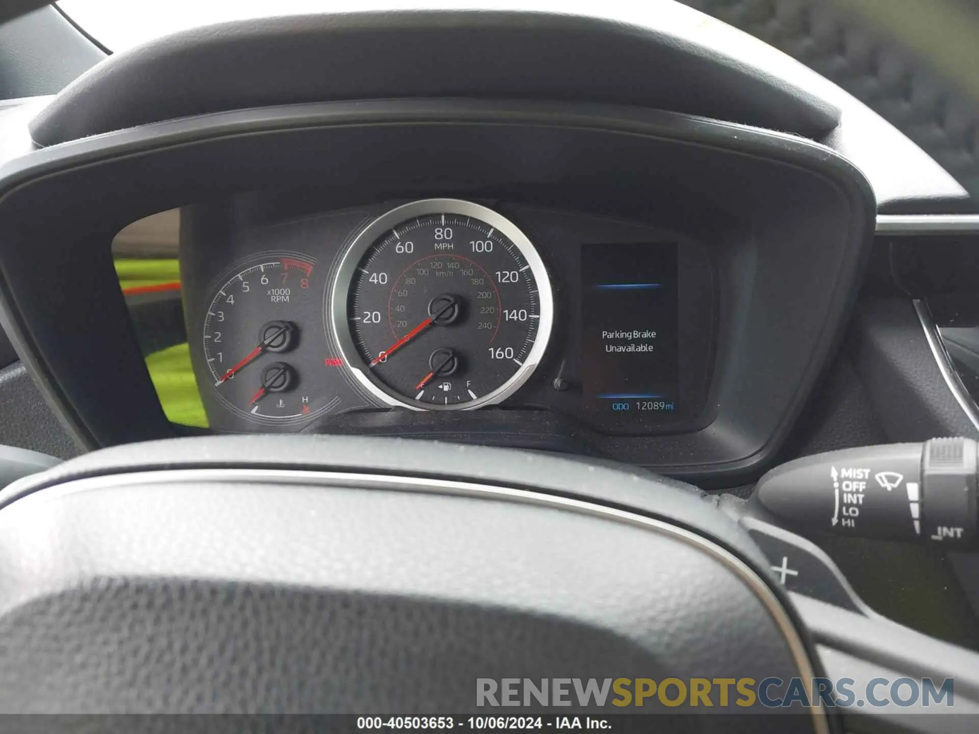 7 fotografías del automóvil dañado JTDS4MCE4NJ095580 TOYOTA COROLLA 2022