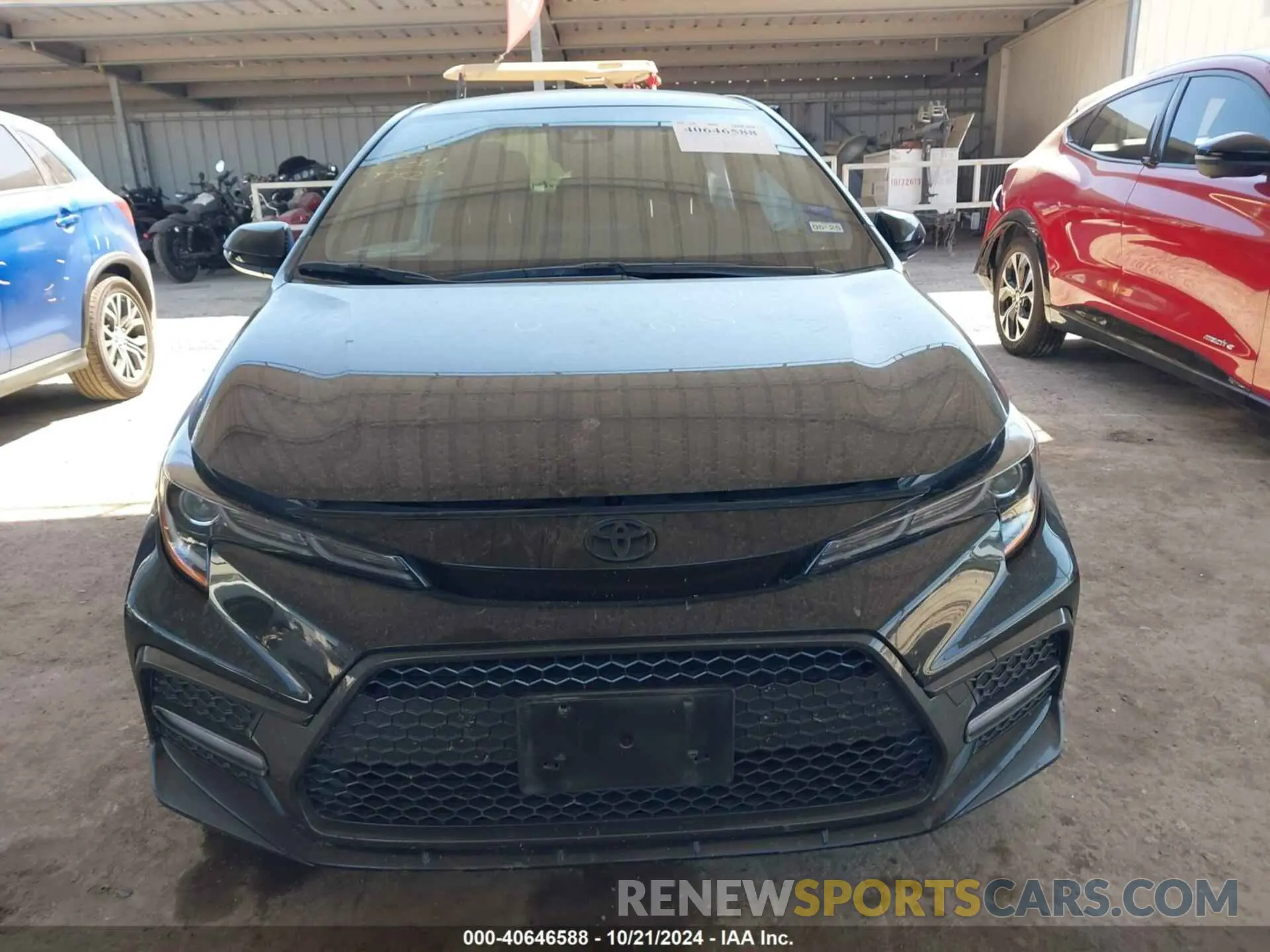 12 fotografías del automóvil dañado JTDS4MCE4NJ097118 TOYOTA COROLLA 2022