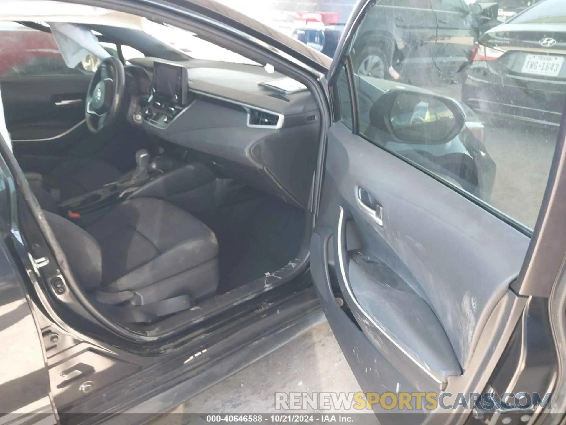 5 fotografías del automóvil dañado JTDS4MCE4NJ097118 TOYOTA COROLLA 2022