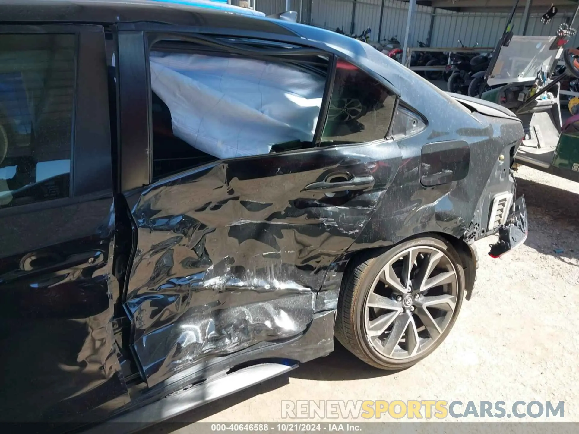 6 fotografías del automóvil dañado JTDS4MCE4NJ097118 TOYOTA COROLLA 2022