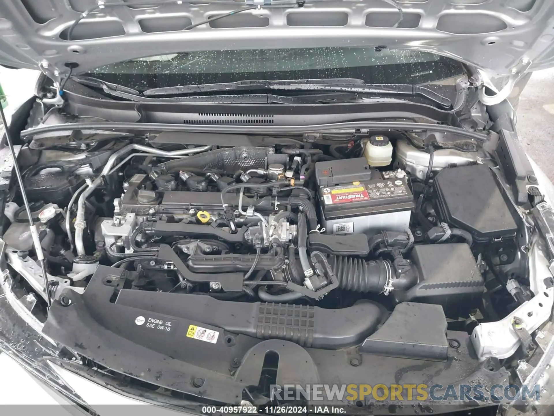 10 fotografías del automóvil dañado JTDS4MCE5N3503850 TOYOTA COROLLA 2022