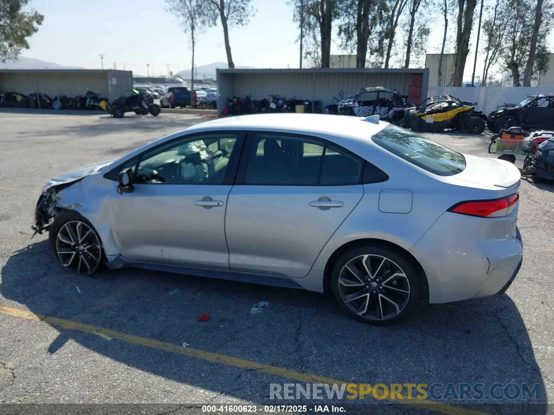 14 fotografías del automóvil dañado JTDS4MCE5NJ081154 TOYOTA COROLLA 2022