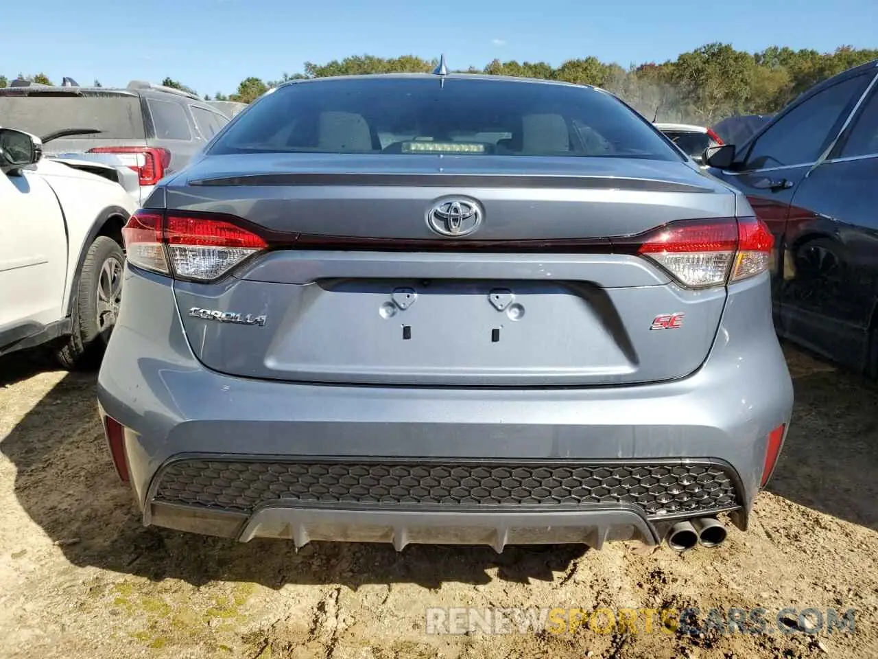 6 fotografías del automóvil dañado JTDS4MCE5NJ081820 TOYOTA COROLLA 2022