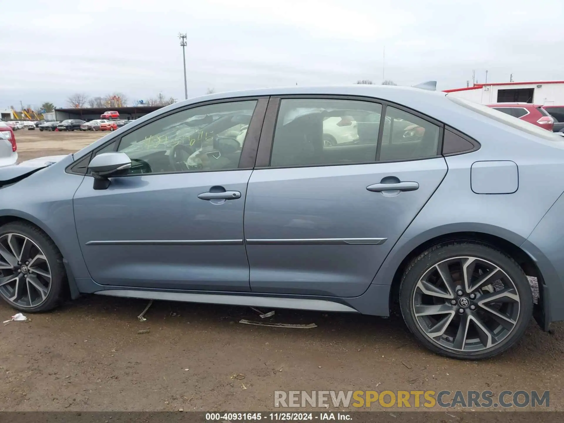 14 fotografías del automóvil dañado JTDS4MCE5NJ096074 TOYOTA COROLLA 2022