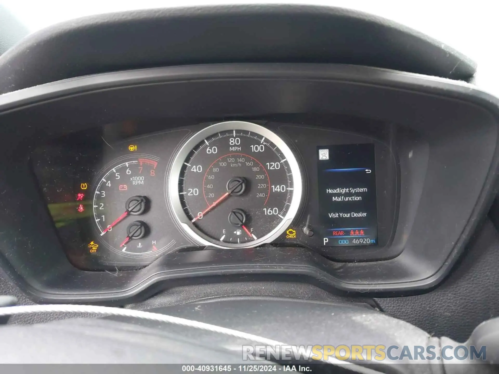7 fotografías del automóvil dañado JTDS4MCE5NJ096074 TOYOTA COROLLA 2022