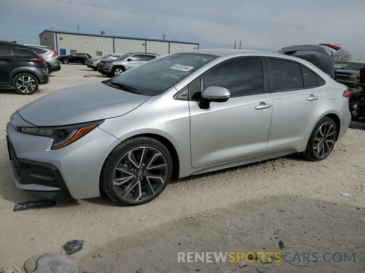 1 fotografías del automóvil dañado JTDS4MCE5NJ097158 TOYOTA COROLLA 2022