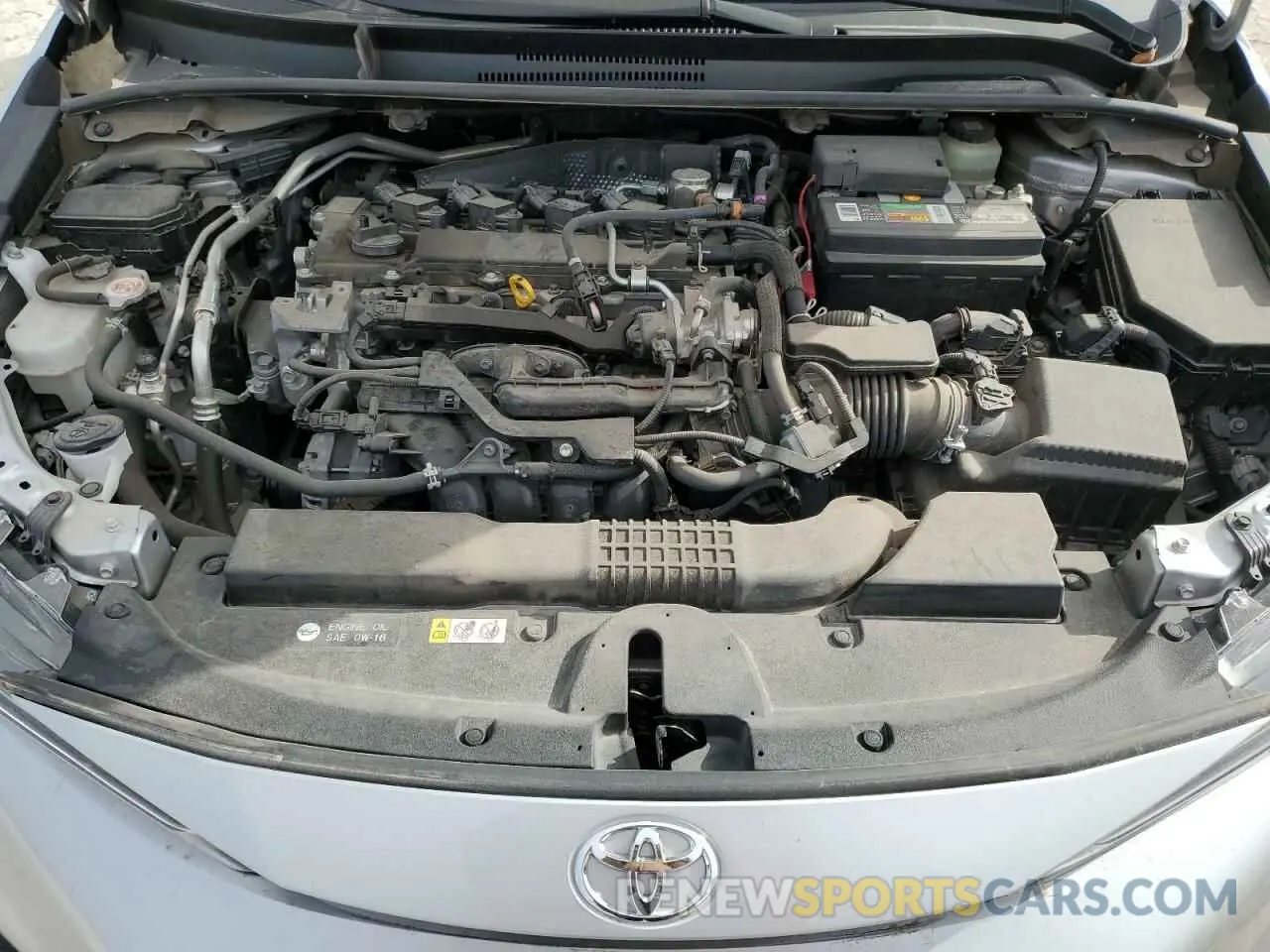 11 fotografías del automóvil dañado JTDS4MCE5NJ097158 TOYOTA COROLLA 2022