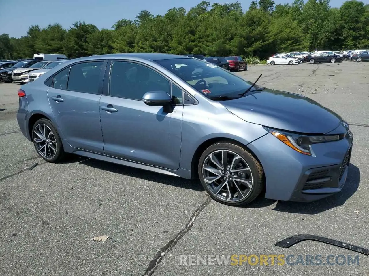 4 fotografías del automóvil dañado JTDS4MCE6N3500990 TOYOTA COROLLA 2022