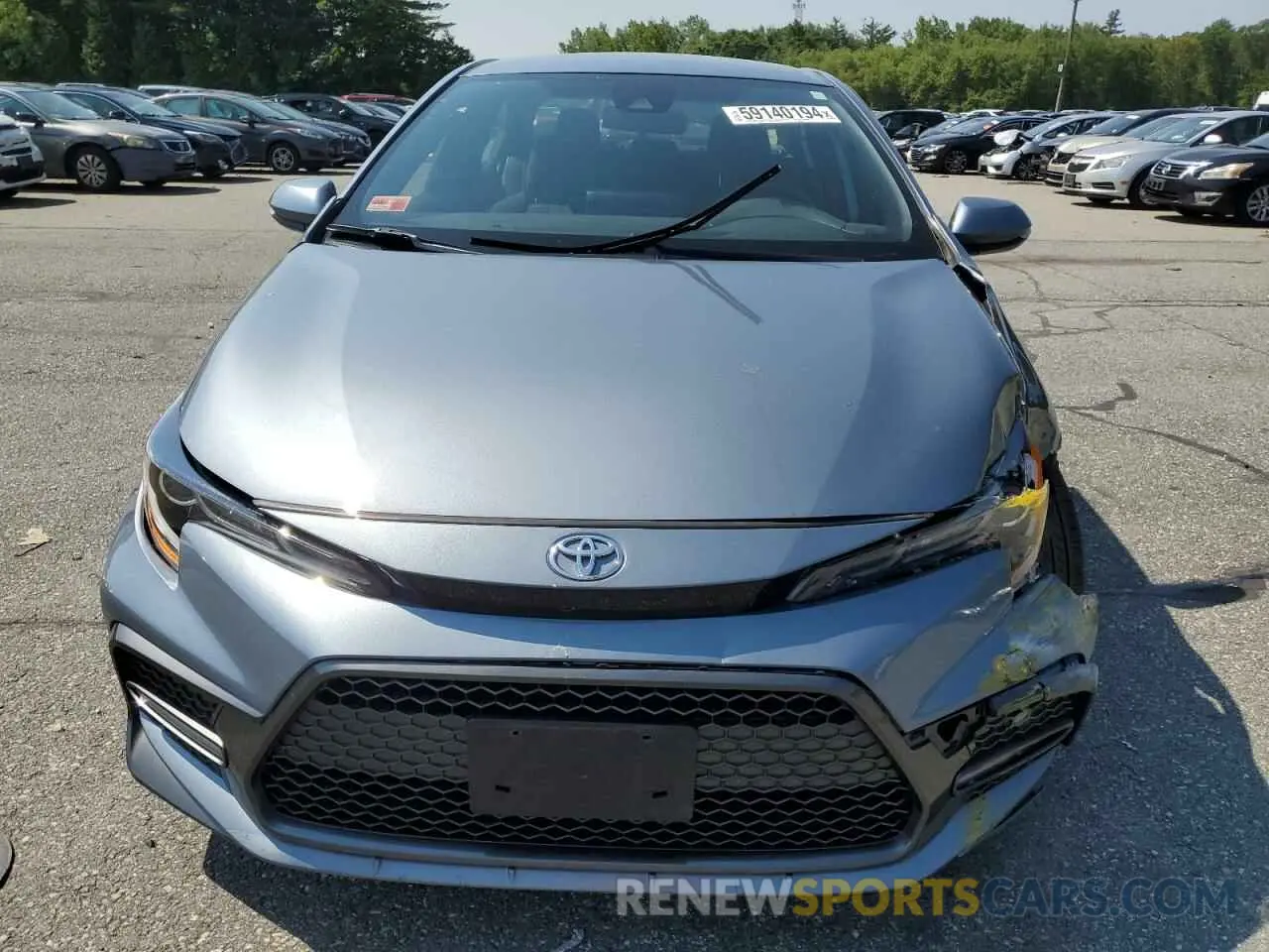 5 fotografías del automóvil dañado JTDS4MCE6N3500990 TOYOTA COROLLA 2022