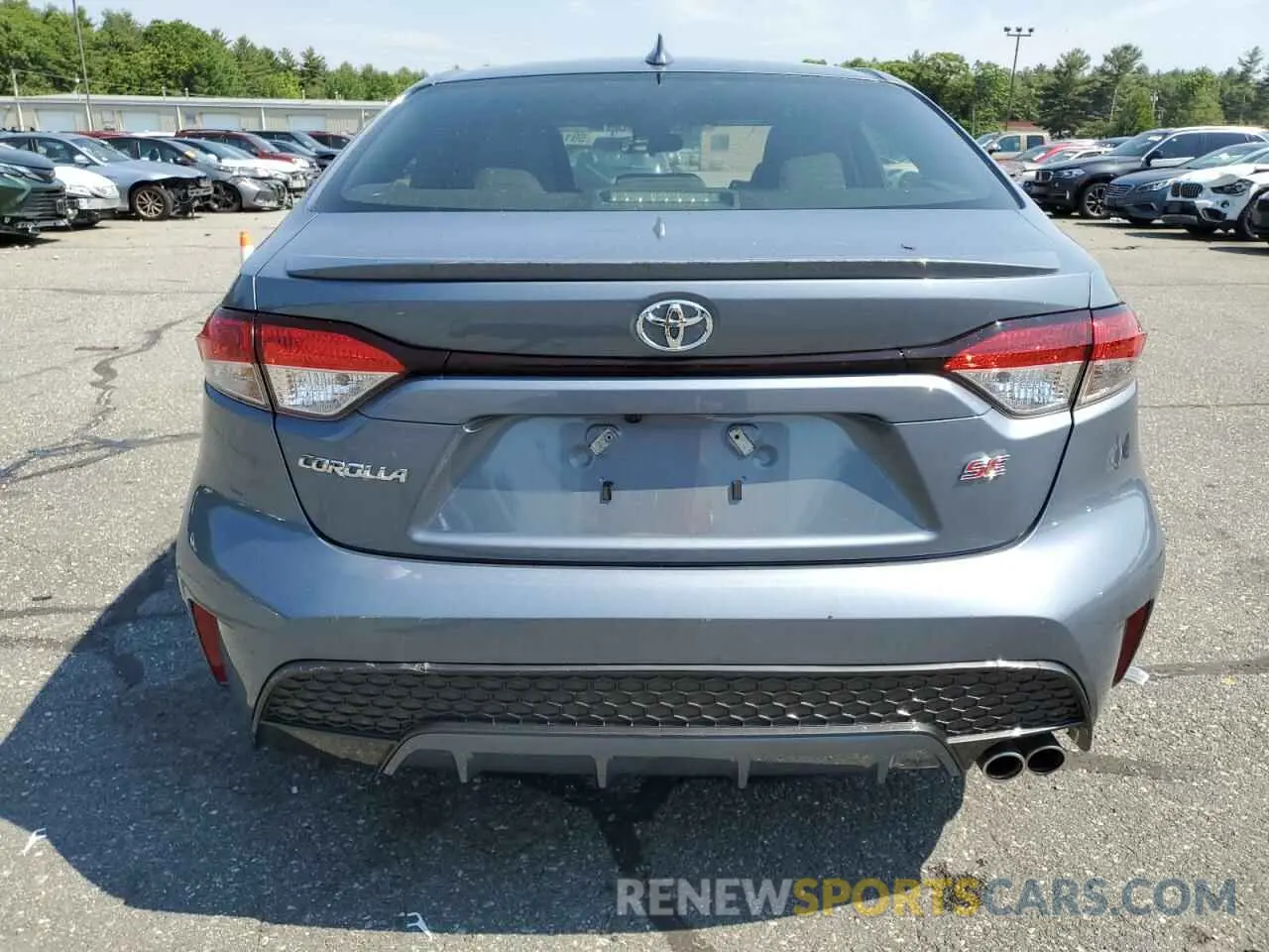 6 fotografías del automóvil dañado JTDS4MCE6N3500990 TOYOTA COROLLA 2022