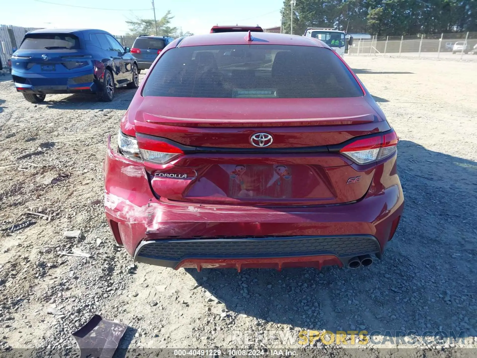 16 fotografías del automóvil dañado JTDS4MCE6NJ097766 TOYOTA COROLLA 2022