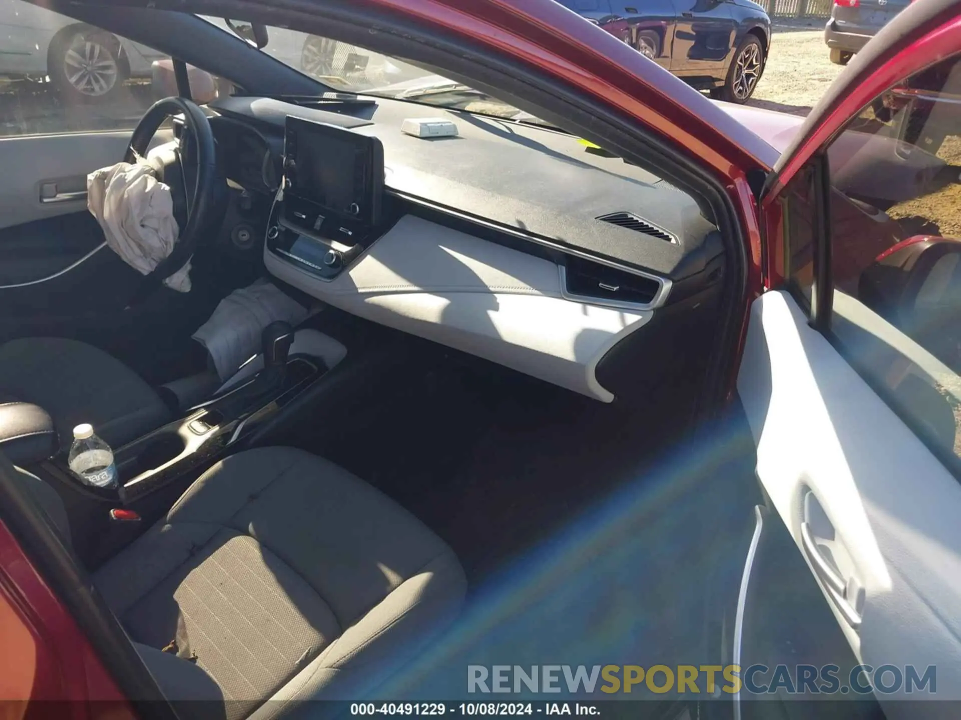 5 fotografías del automóvil dañado JTDS4MCE6NJ097766 TOYOTA COROLLA 2022