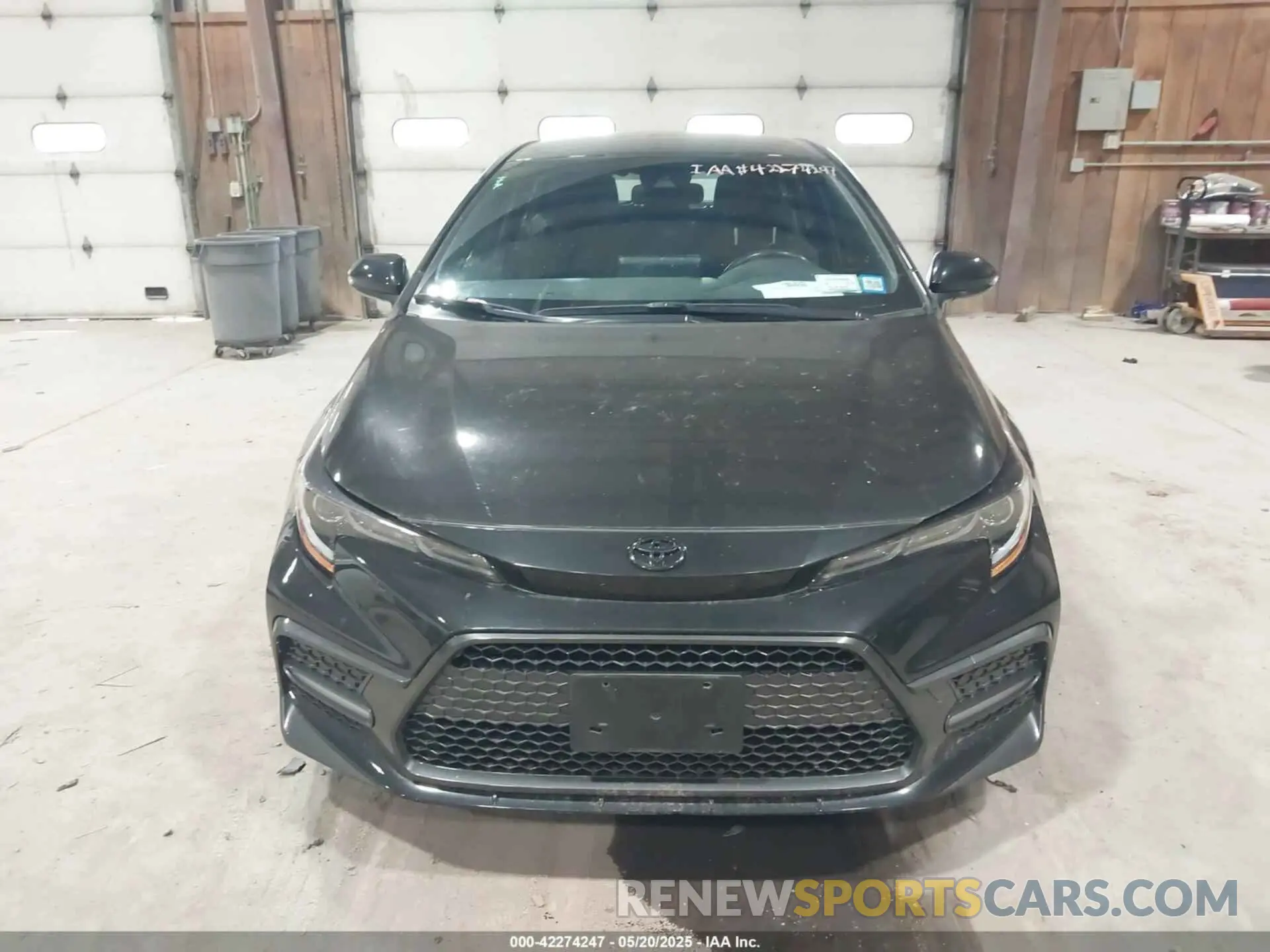 12 fotografías del automóvil dañado JTDS4MCE6NJ098836 TOYOTA COROLLA 2022