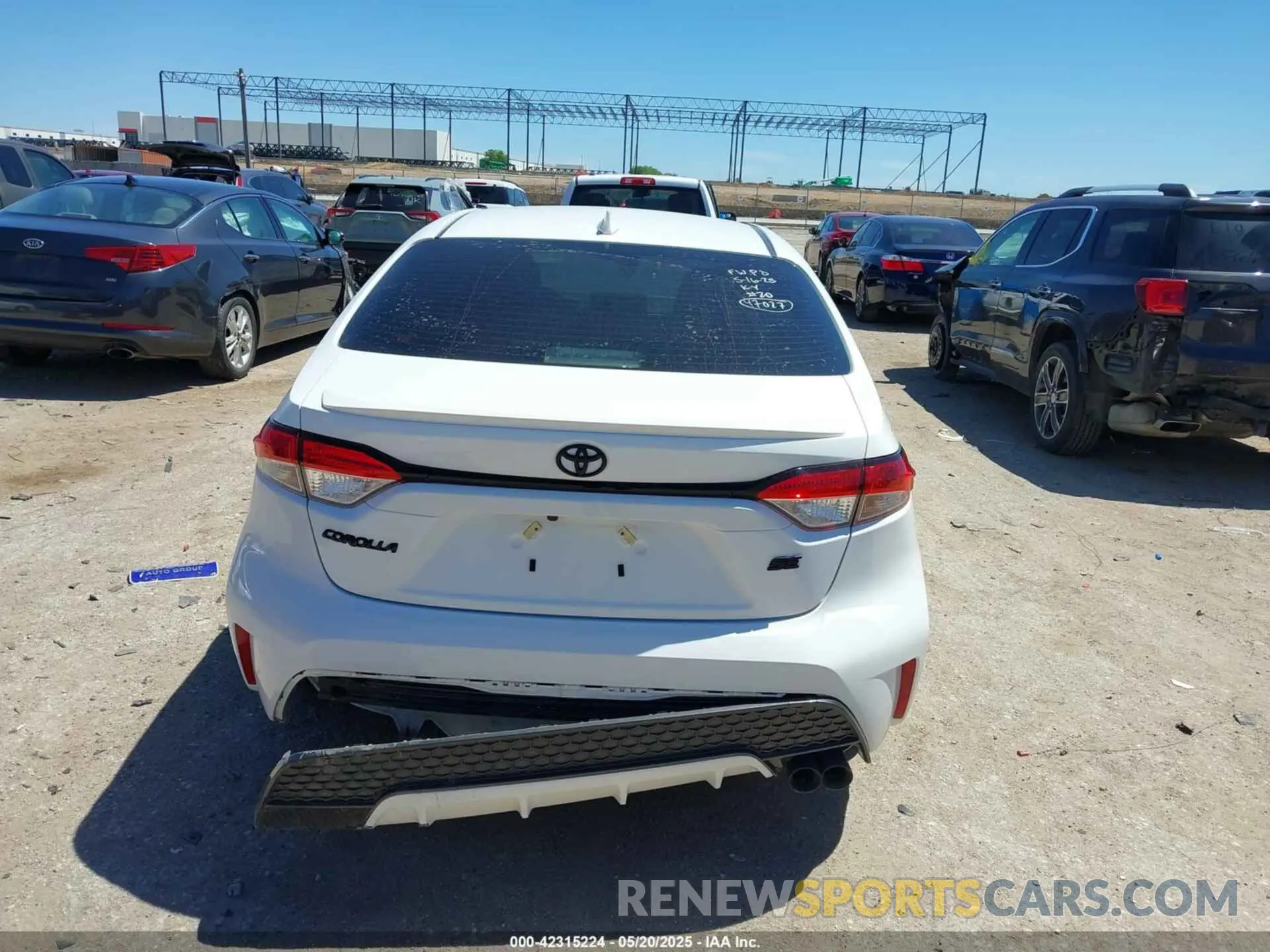 16 fotografías del automóvil dañado JTDS4MCE7N3502408 TOYOTA COROLLA 2022