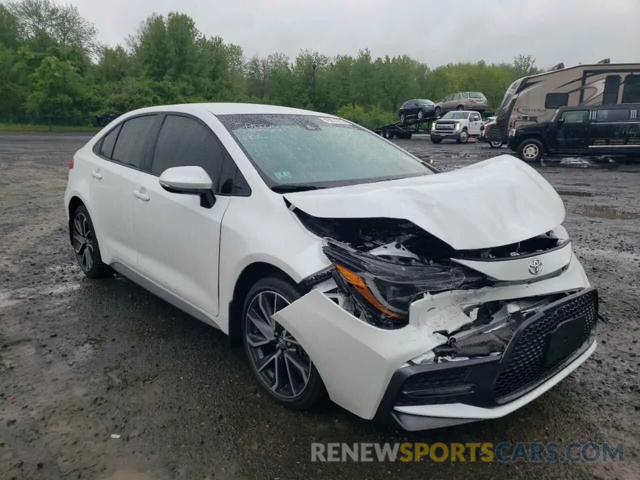 1 fotografías del automóvil dañado JTDS4MCE7N3506121 TOYOTA COROLLA 2022