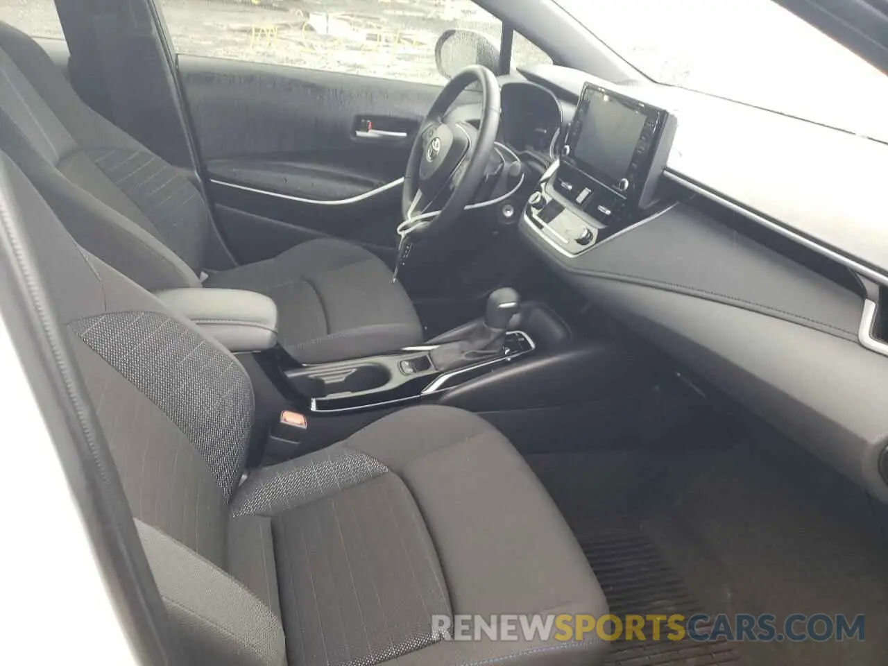 5 fotografías del automóvil dañado JTDS4MCE7N3506121 TOYOTA COROLLA 2022