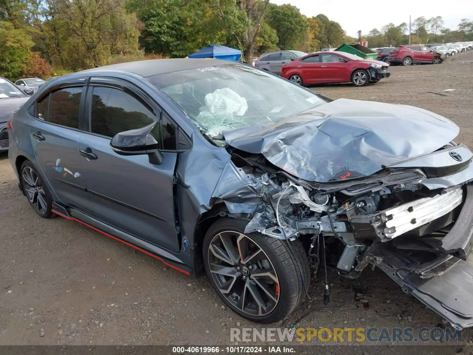 1 fotografías del automóvil dañado JTDS4MCE7N3510962 TOYOTA COROLLA 2022