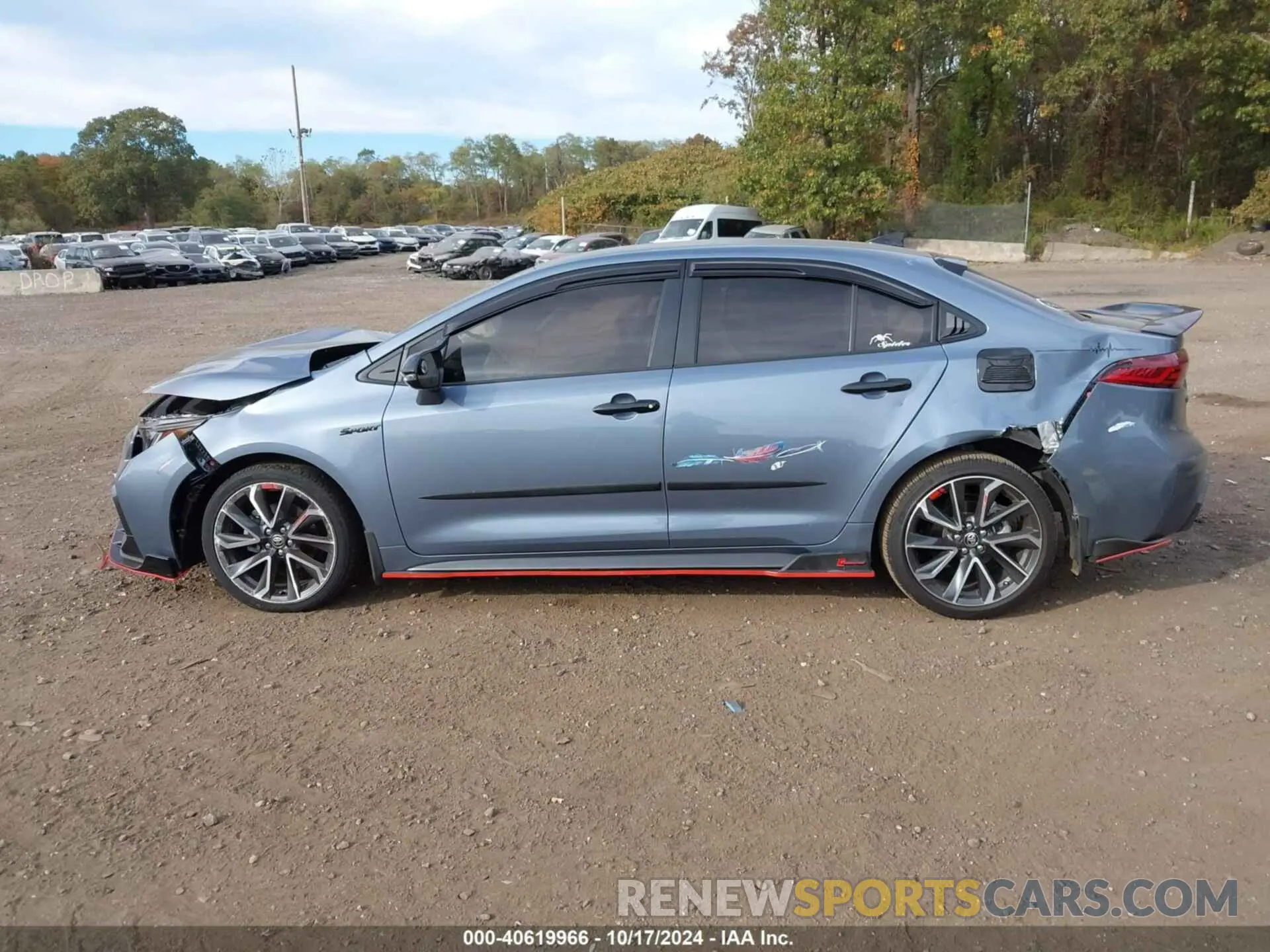 14 fotografías del automóvil dañado JTDS4MCE7N3510962 TOYOTA COROLLA 2022