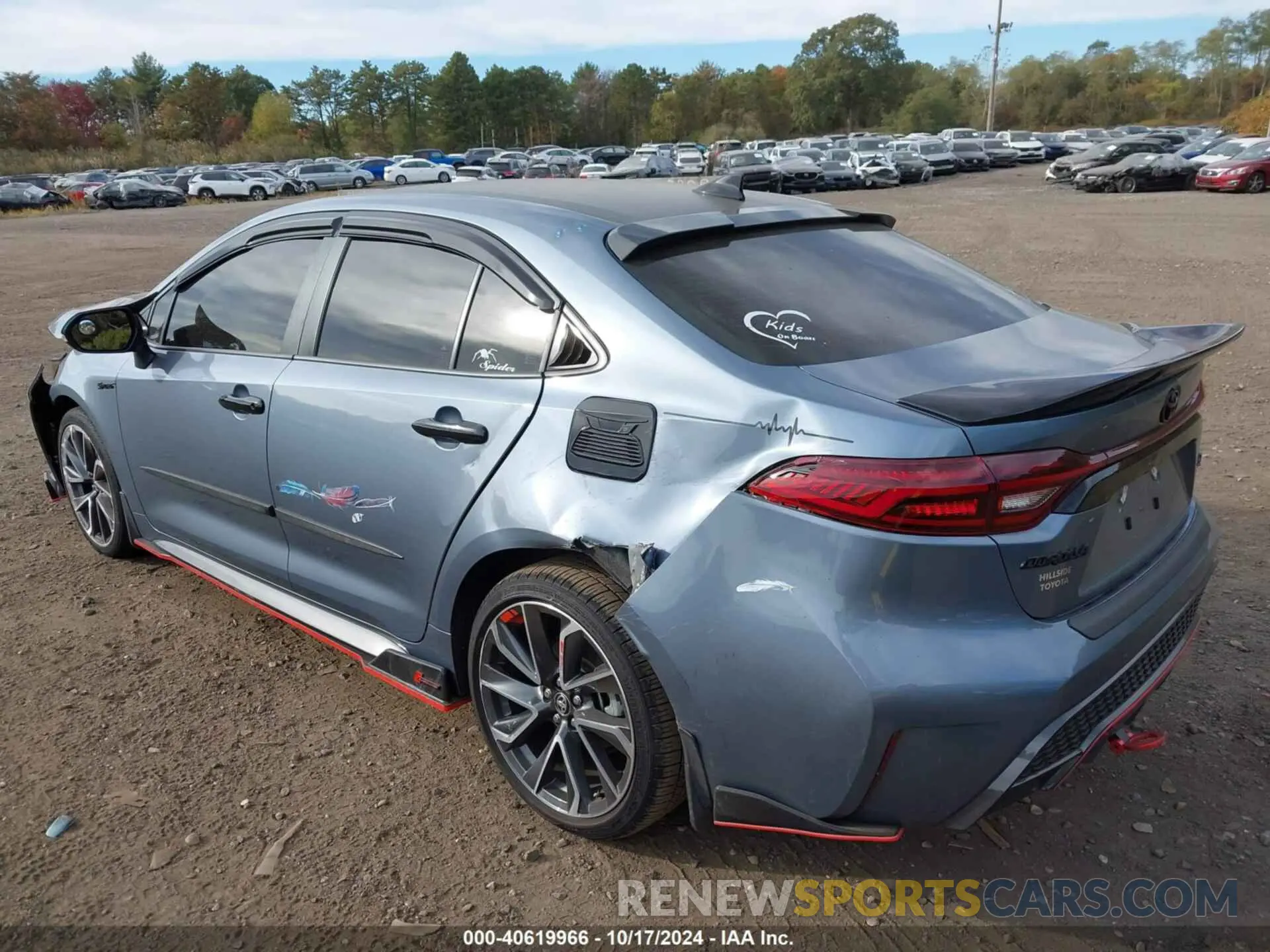 3 fotografías del automóvil dañado JTDS4MCE7N3510962 TOYOTA COROLLA 2022