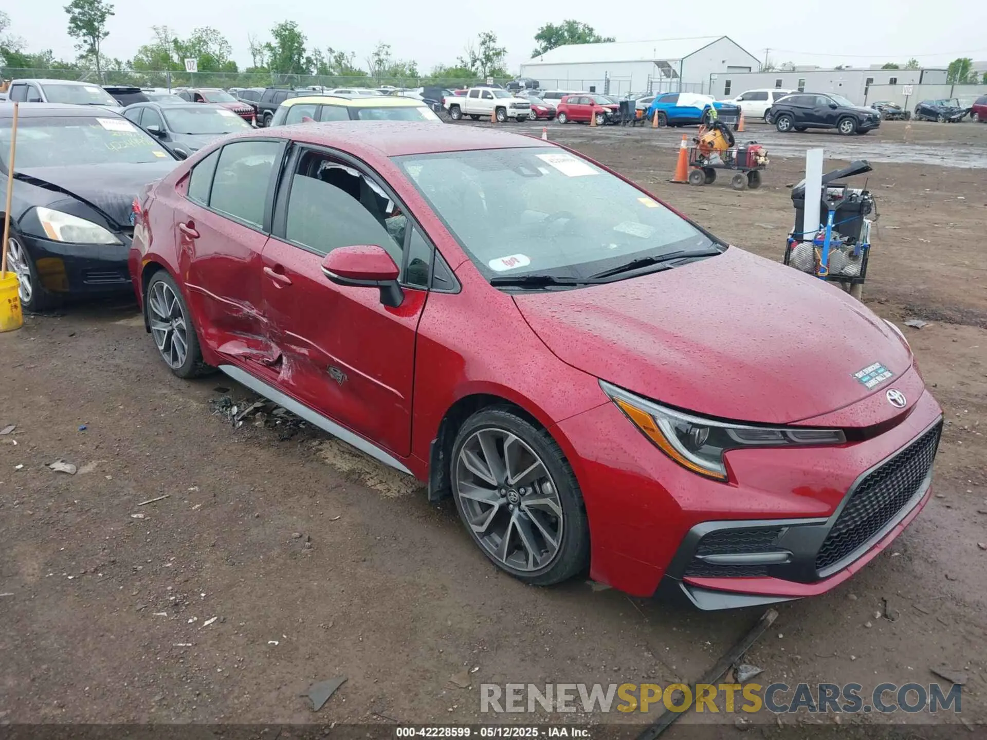 1 fotografías del automóvil dañado JTDS4MCE7NJ082418 TOYOTA COROLLA 2022
