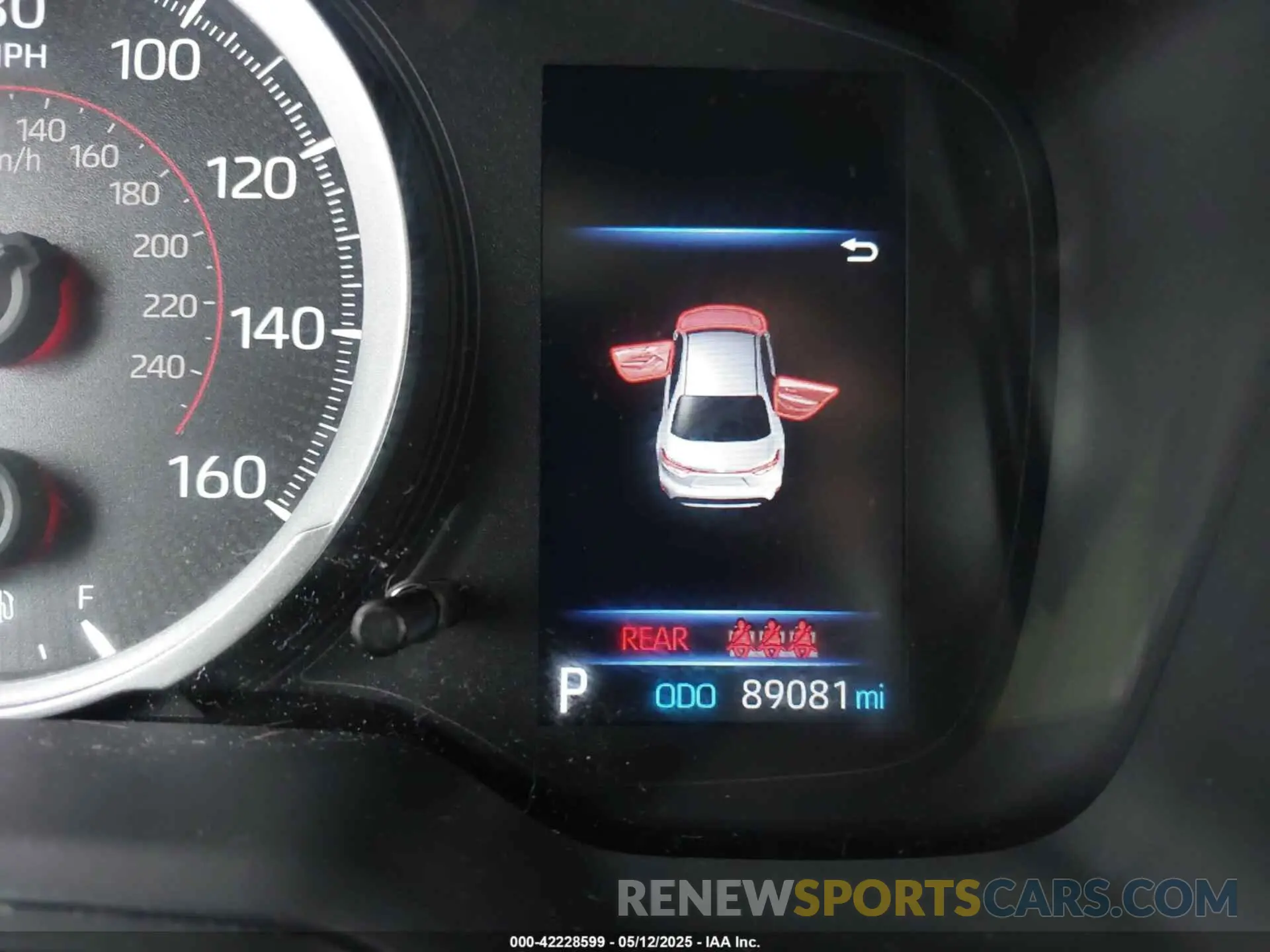 15 fotografías del automóvil dañado JTDS4MCE7NJ082418 TOYOTA COROLLA 2022