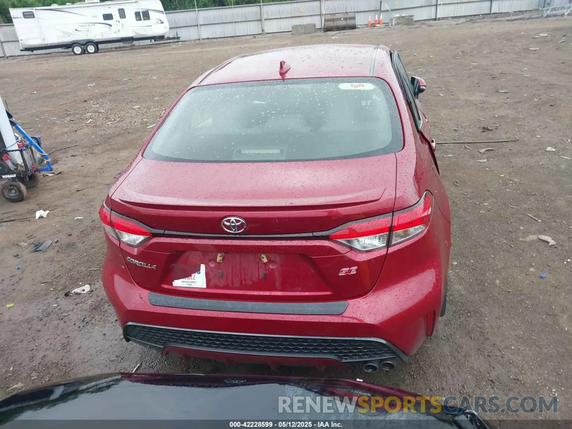 16 fotografías del automóvil dañado JTDS4MCE7NJ082418 TOYOTA COROLLA 2022