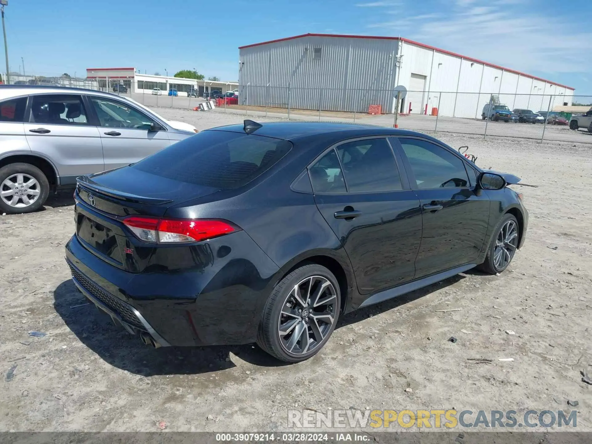 4 fotografías del automóvil dañado JTDS4MCE7NJ094326 TOYOTA COROLLA 2022