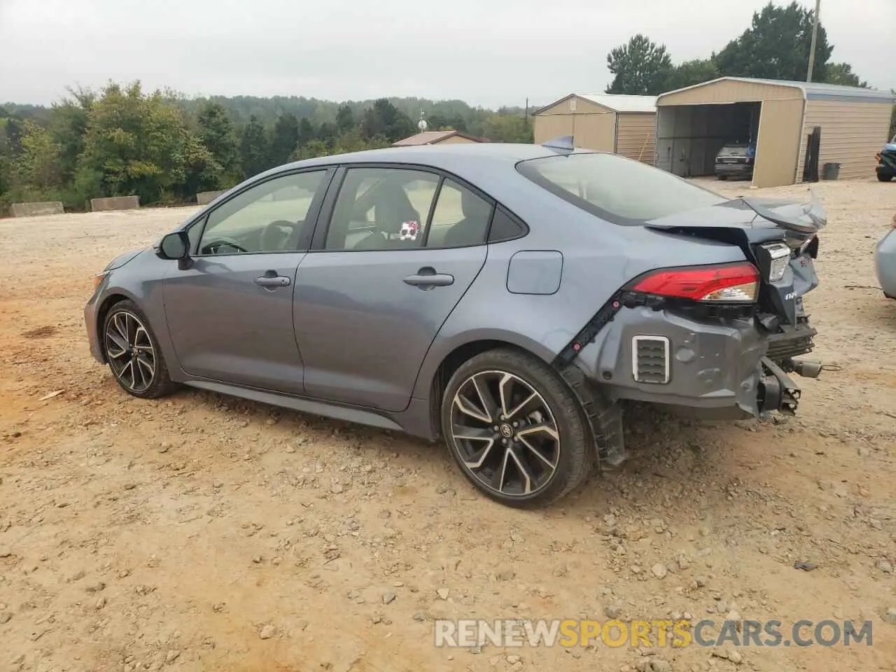 2 fotografías del automóvil dañado JTDS4MCE8N3511828 TOYOTA COROLLA 2022